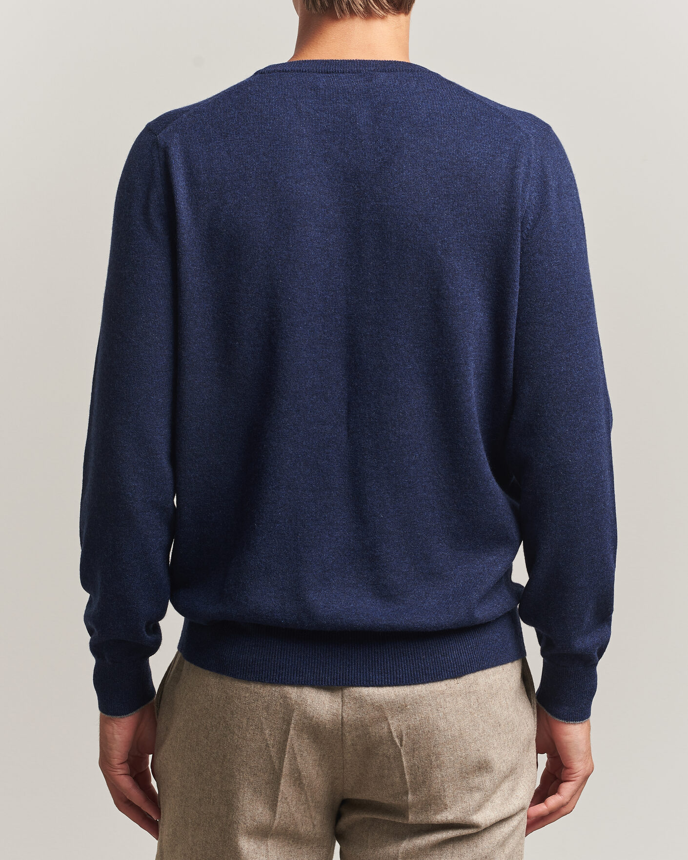 Men | Sweaters & Knitwear | Brunello Cucinelli | 2 Ply Cashmere Pullover Marine