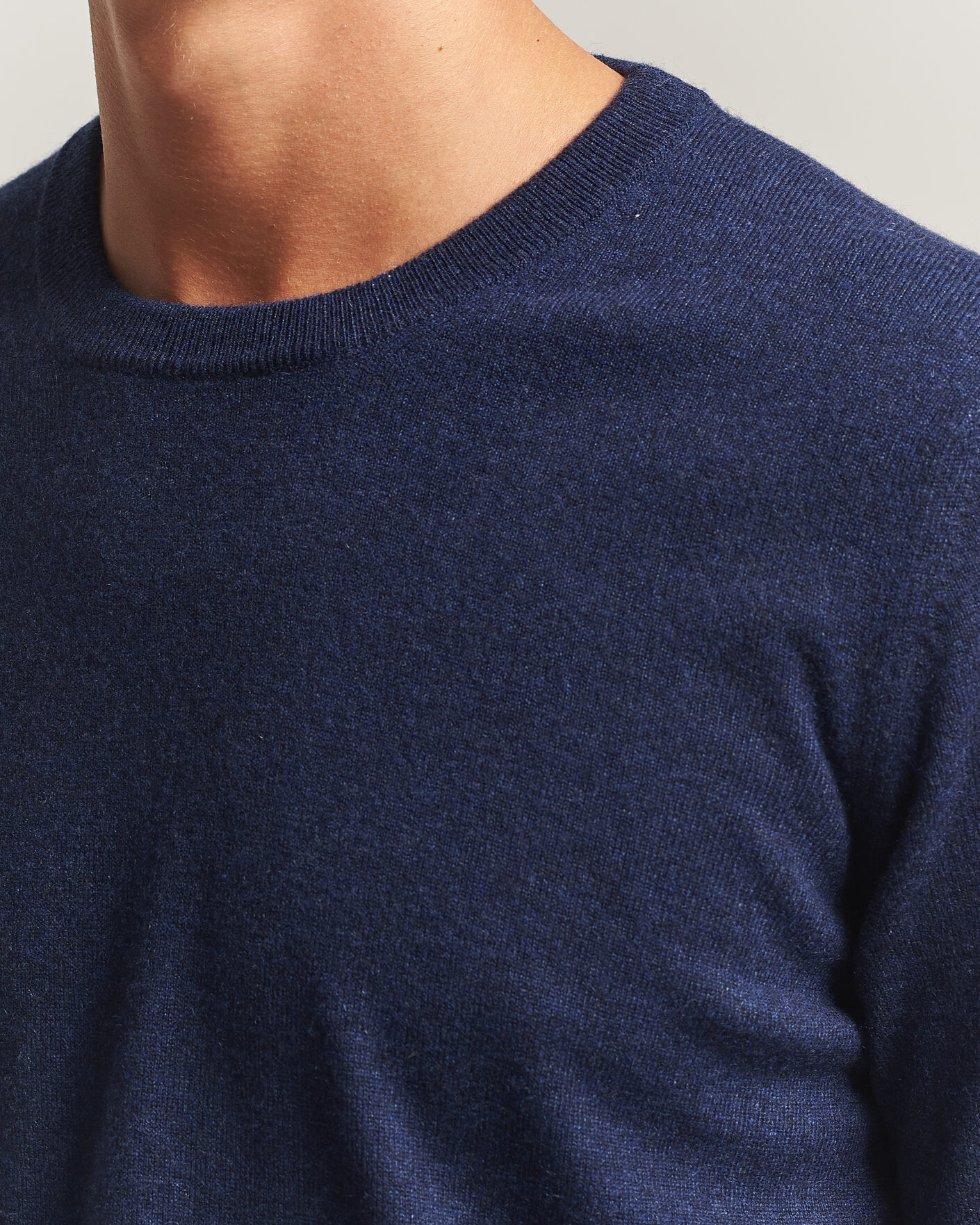 Men | Sweaters & Knitwear | Brunello Cucinelli | 2 Ply Cashmere Pullover Marine