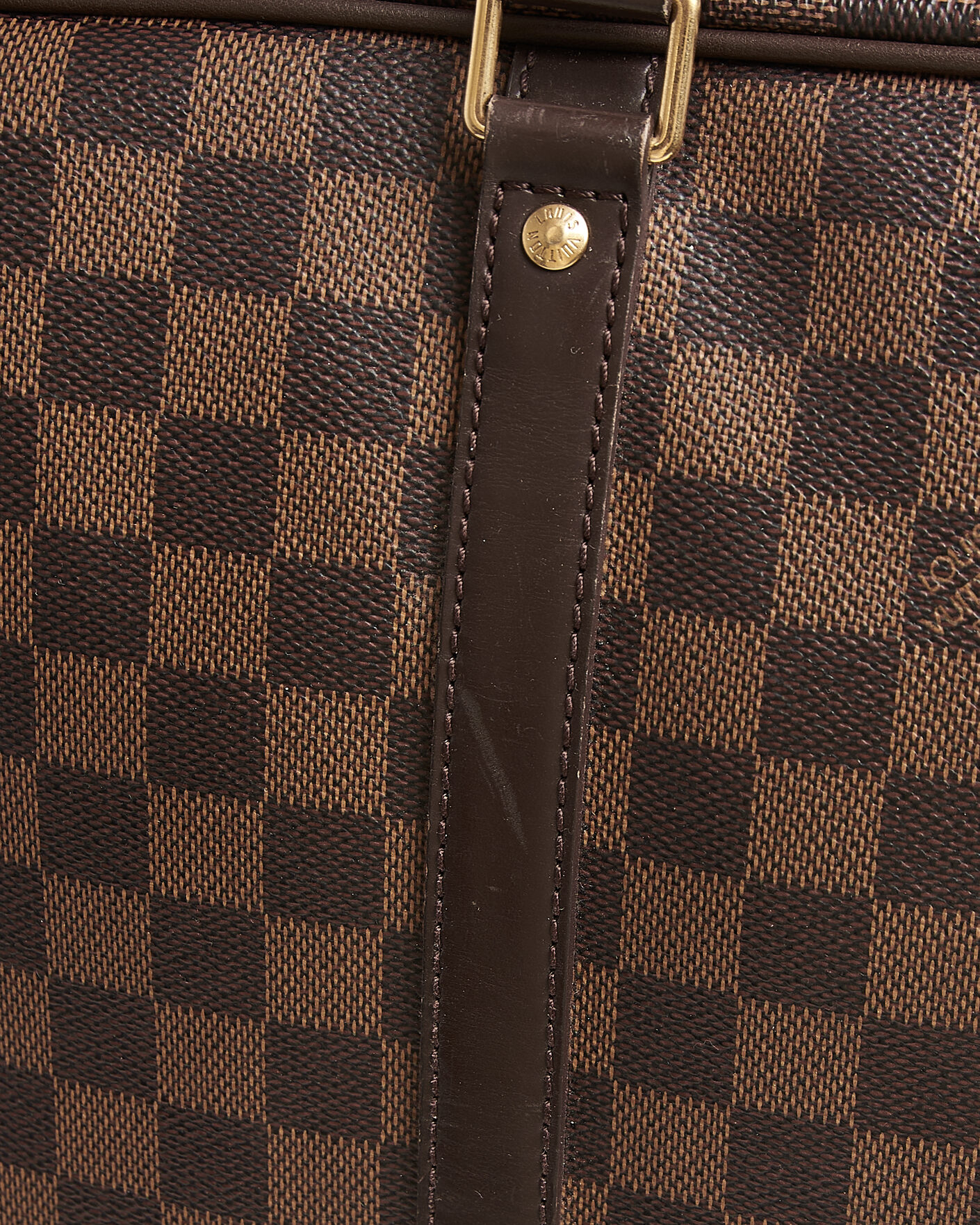 Men | Pre-Owned & Vintage Bags | Louis Vuitton Pre-Owned | Porte Documents Voyage Damier Ebene