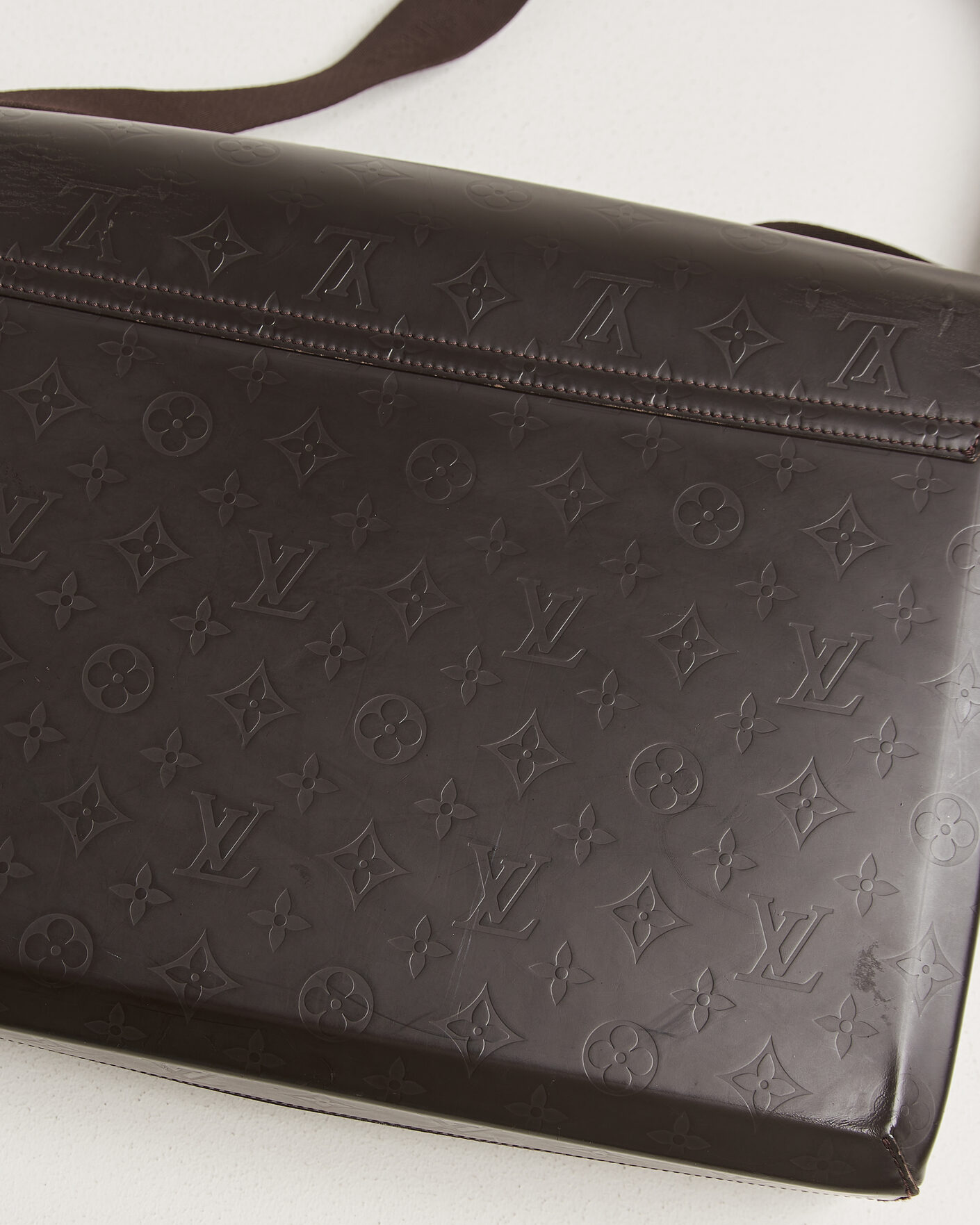 Men | Pre-Owned & Vintage Bags | Louis Vuitton Pre-Owned | Messenger Bag Monogram Glace Bobby Brown