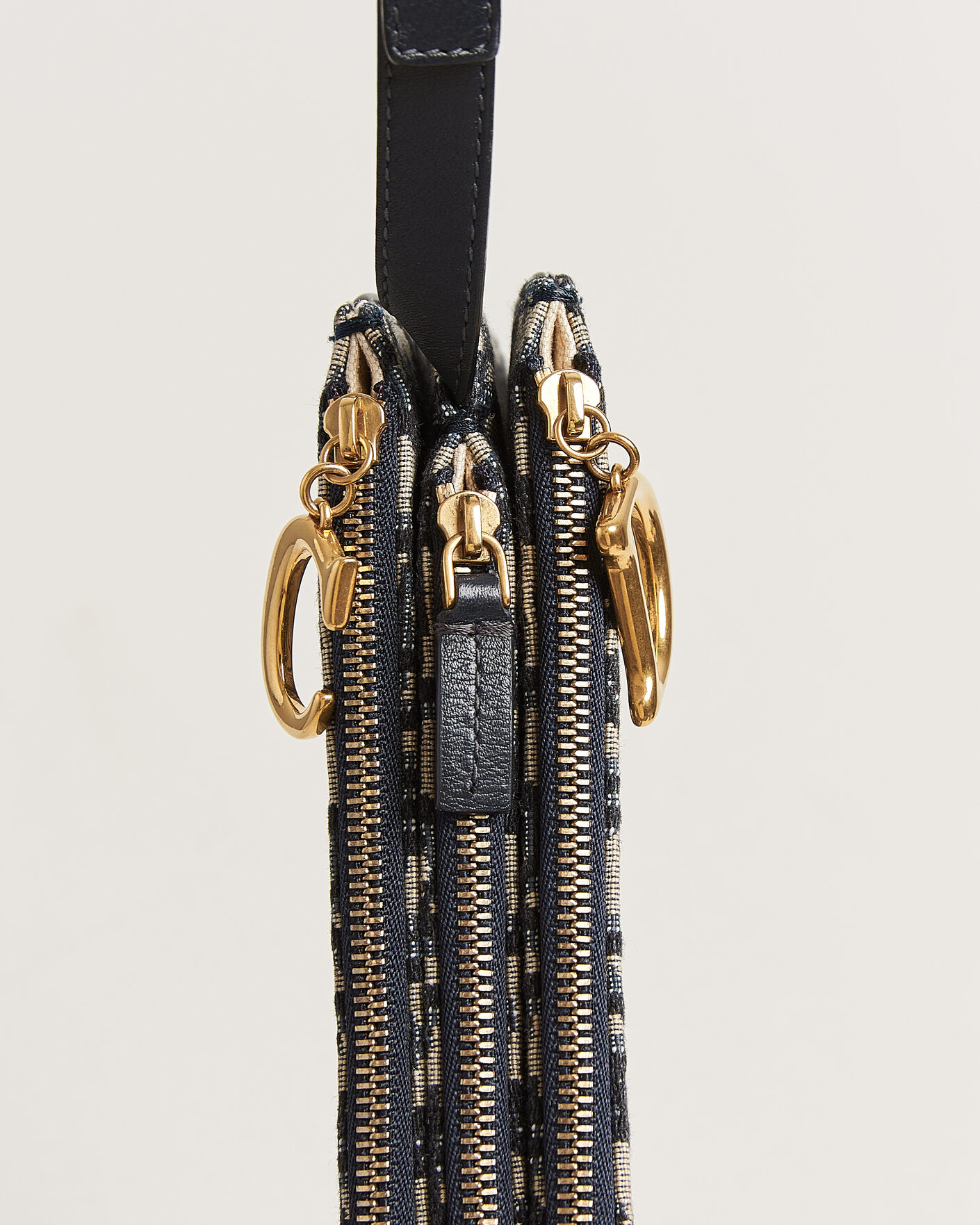 Men | Pre-Owned & Vintage Bags | Dior Pre-Owned | Saddle Oblique Rodeo Trio Pouch Blue