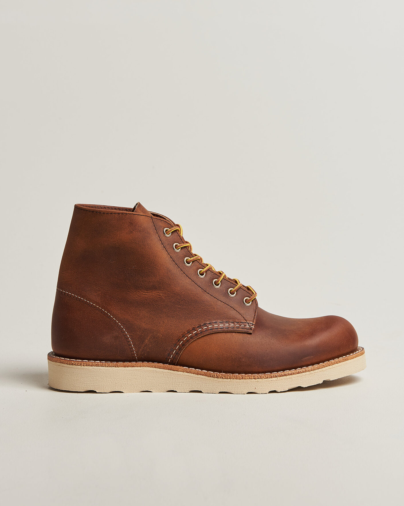 Men | Boots | Red Wing Shoes | Round Toe Boot Copper Rough/Though Leather