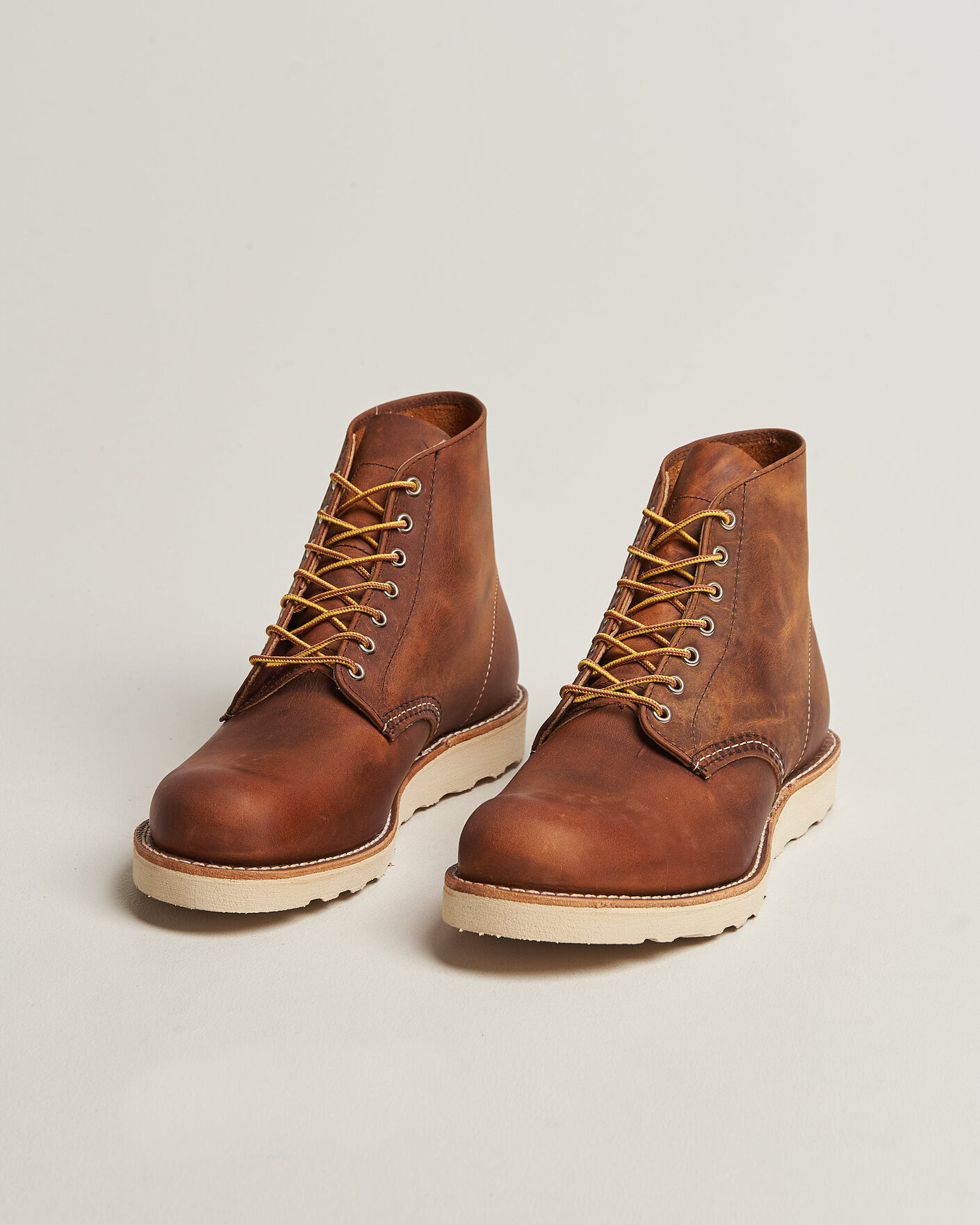 Men | Boots | Red Wing Shoes | Round Toe Boot Copper Rough/Though Leather