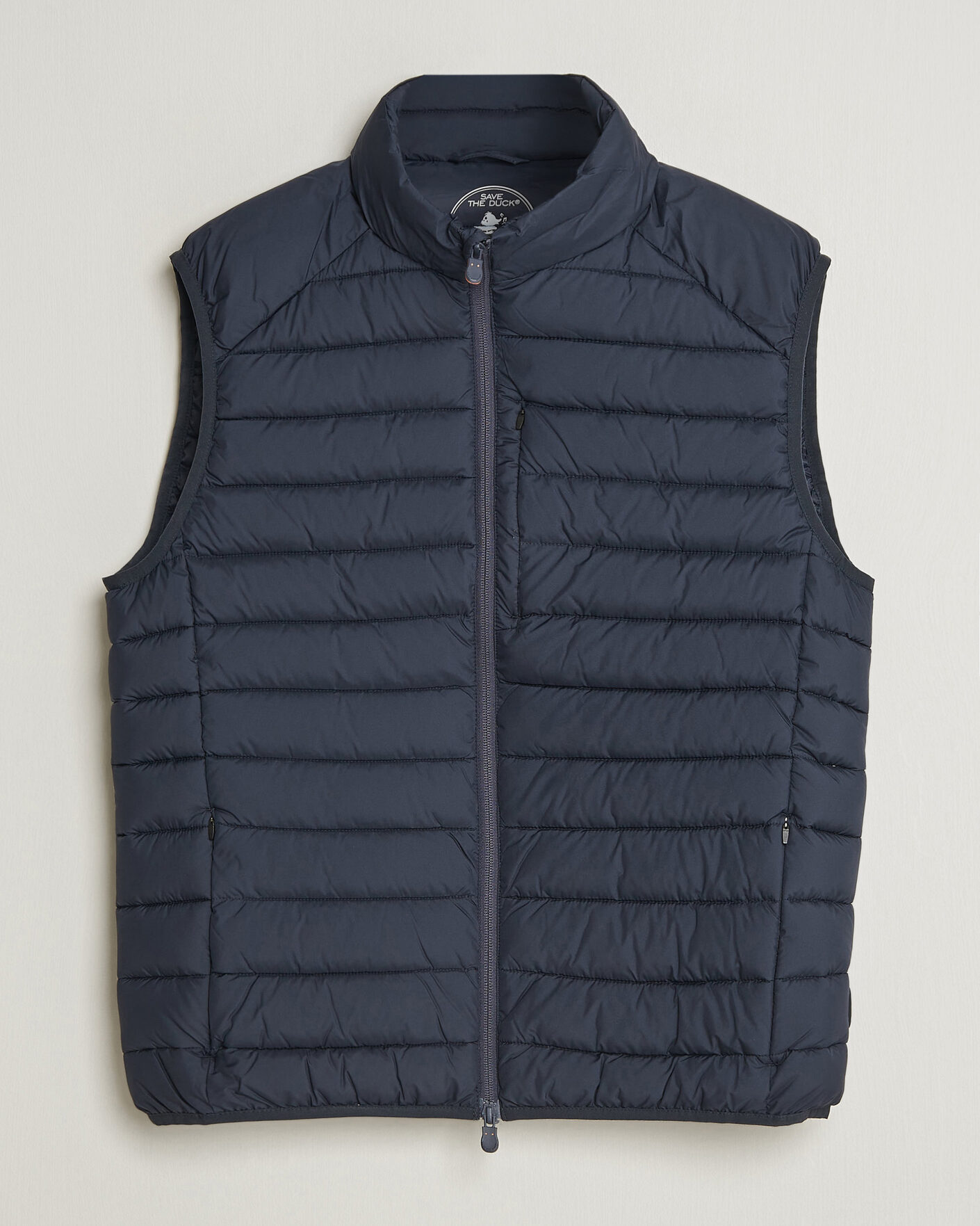 Men | Gilets | Save The Duck | Rhus Matt Lightweight Vest Blue Black