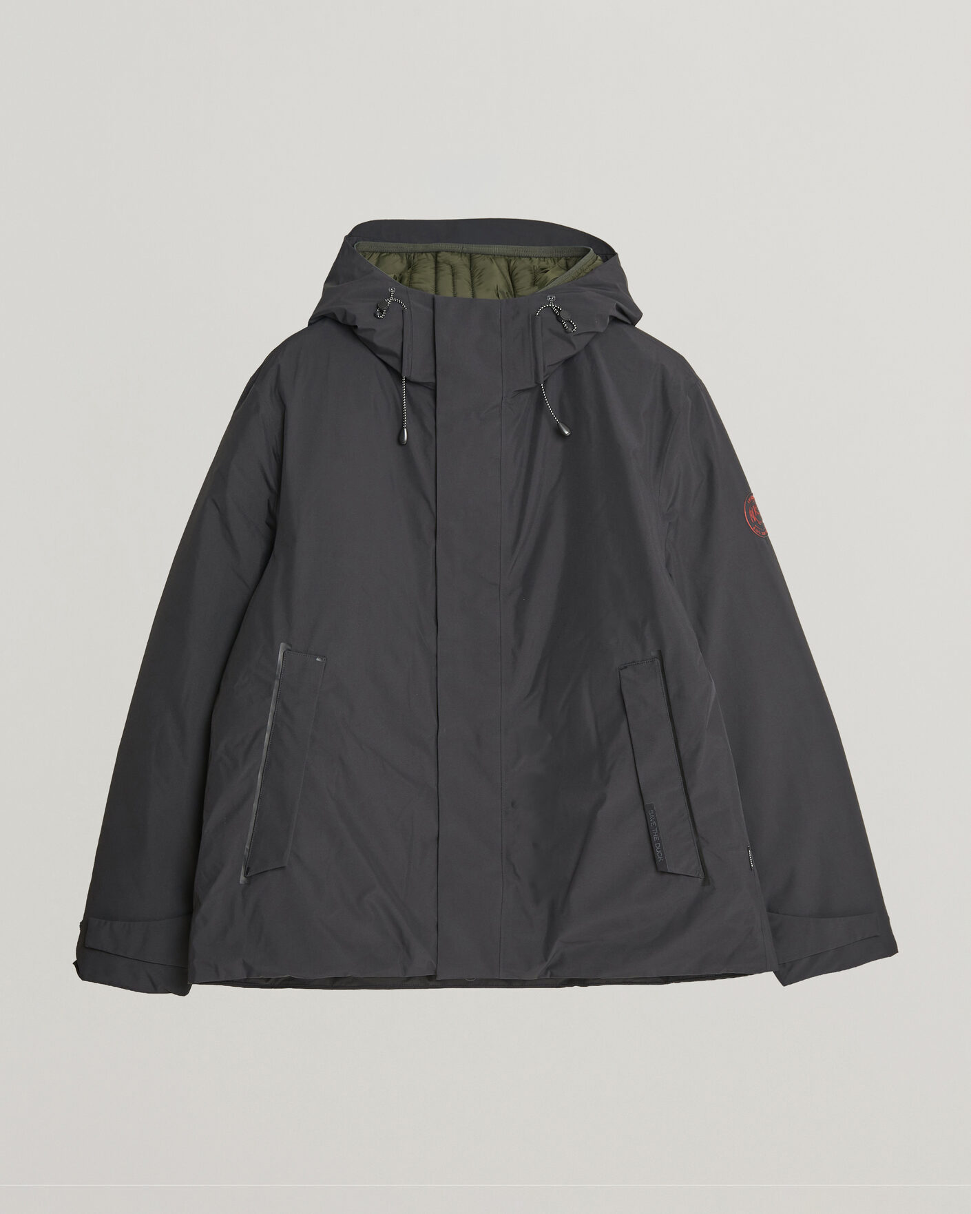 Men | Coats & Jackets | Save The Duck | Arctic Gasparo Hooded Down Jacket Black