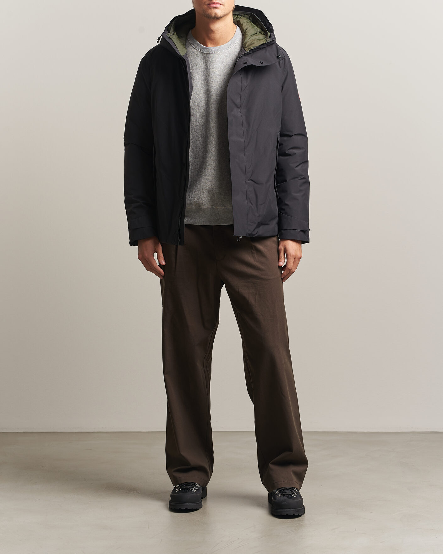 Men | Coats & Jackets | Save The Duck | Arctic Gasparo Hooded Down Jacket Black