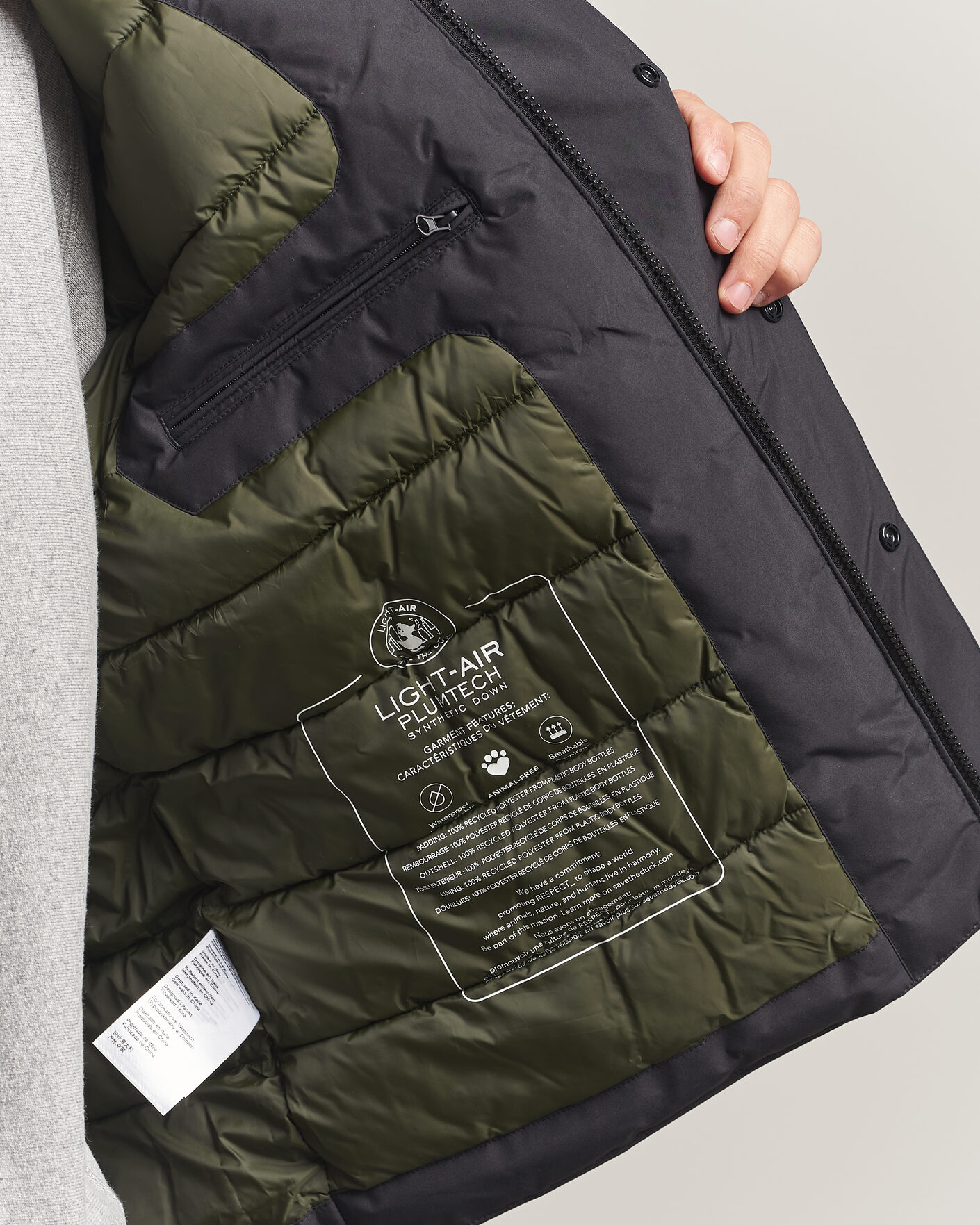 Men | Coats & Jackets | Save The Duck | Arctic Gasparo Hooded Down Jacket Black