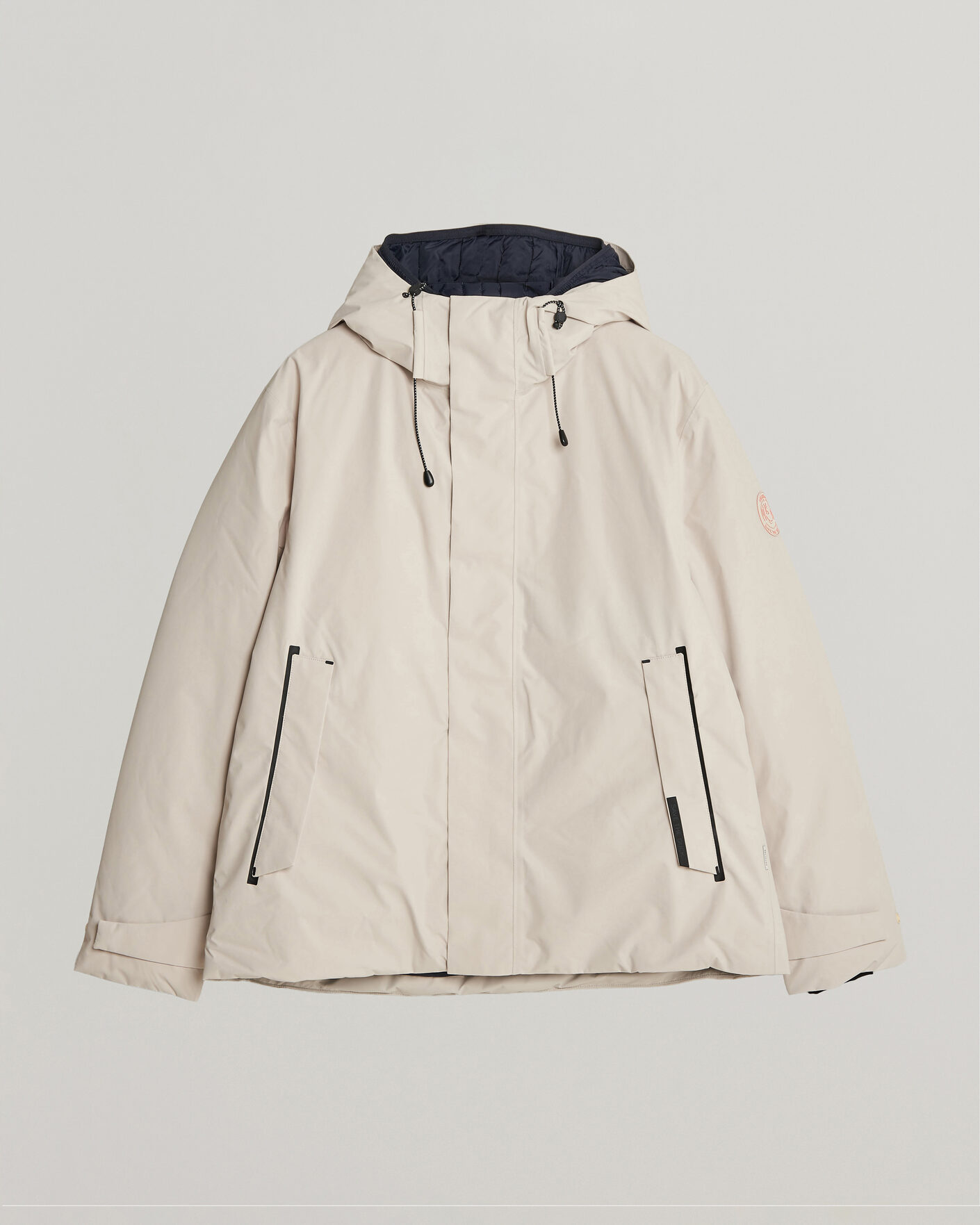 Men | Coats & Jackets | Save The Duck | Arctic Gasparo Hooded Down Jacket Shore Beige