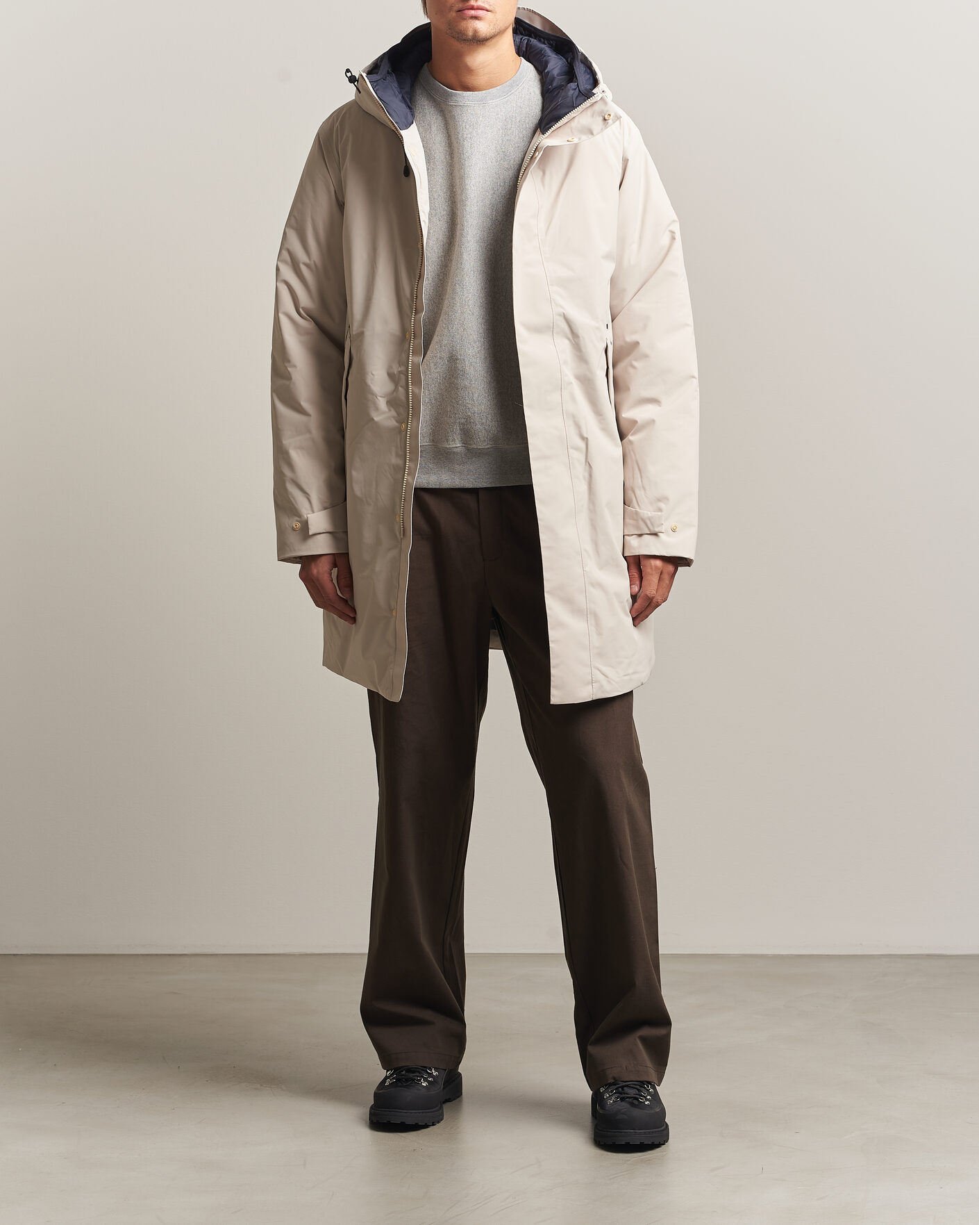 Men | Coats & Jackets | Save The Duck | Arctic Gregoire Down Coat Shore Beige
