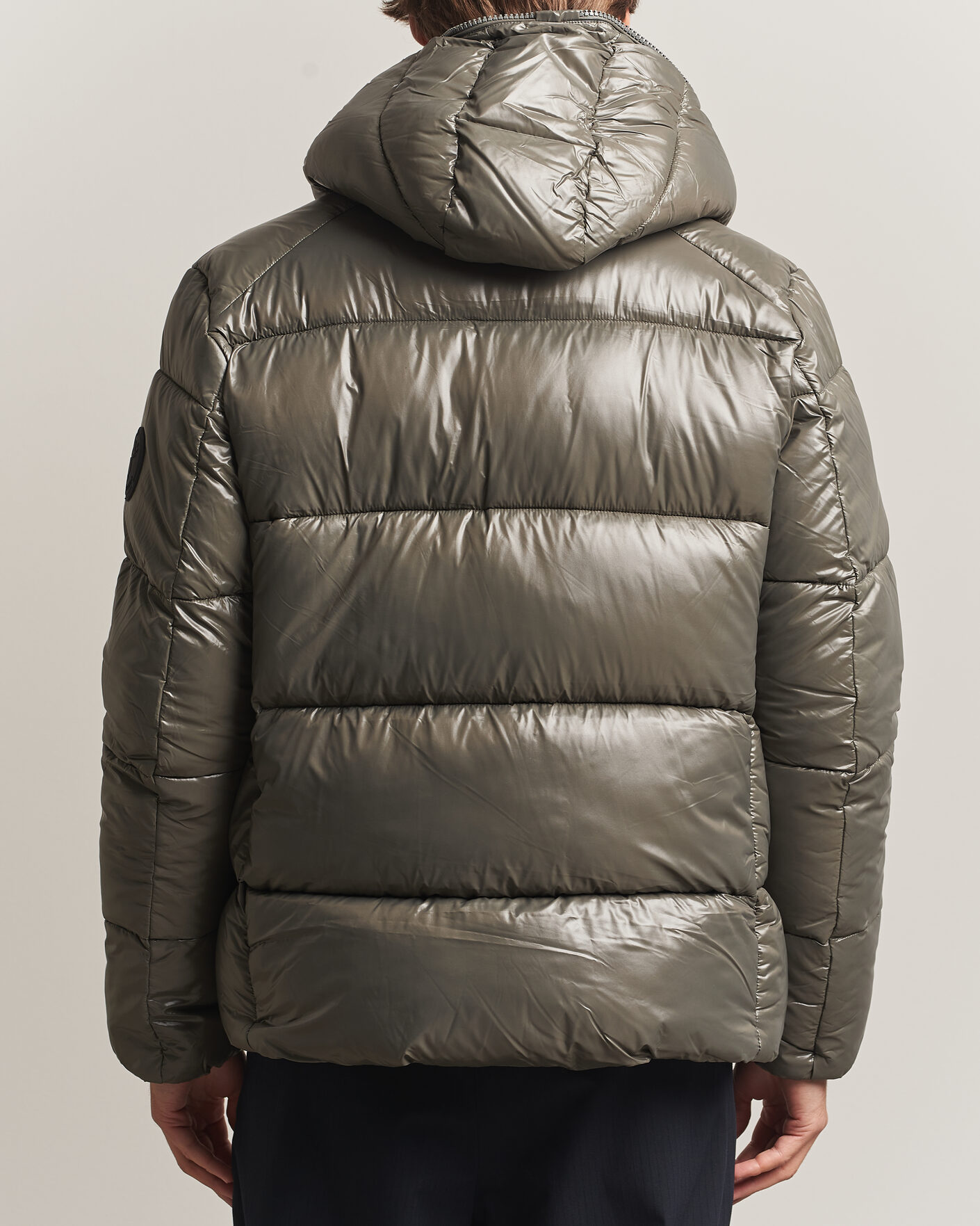 Men | Coats & Jackets | Save The Duck | Edgard Padded Puffer Gunmetal Grey
