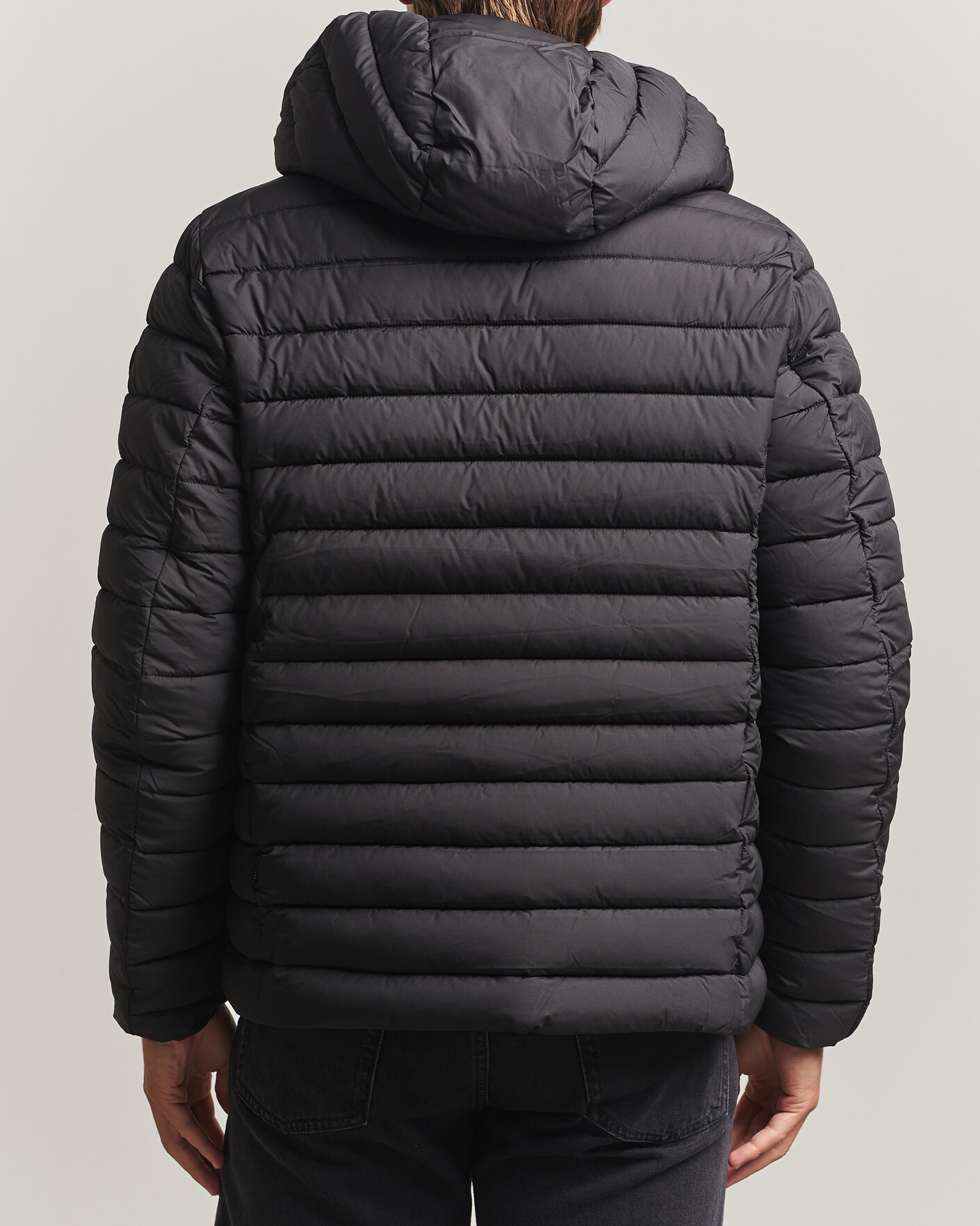 Men | Coats & Jackets | Save The Duck | Juncus Matt Lightweight Hood Jacket Black