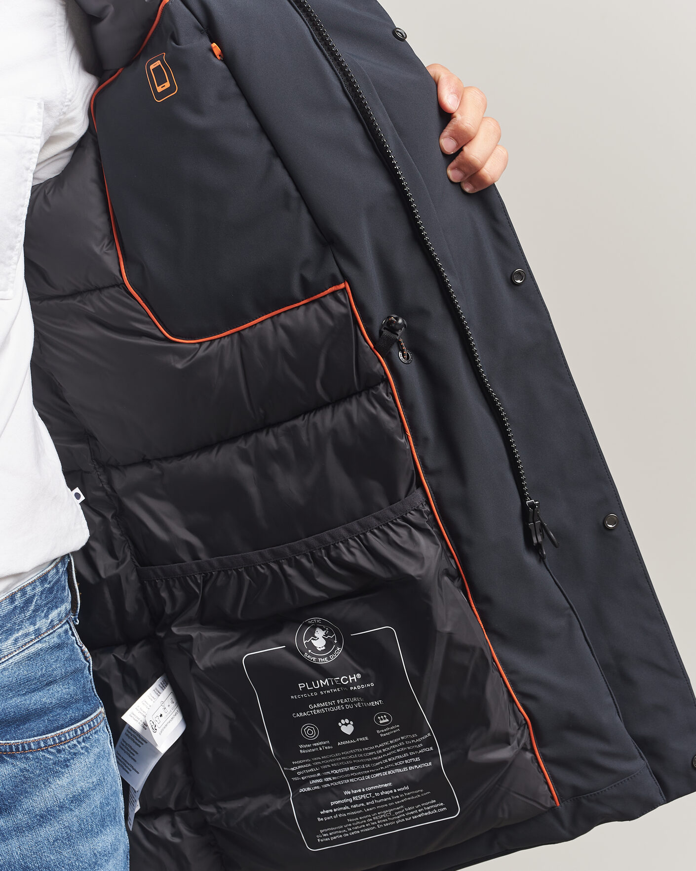 Men | Coats & Jackets | Save The Duck | Wilson Arctic Parka Black