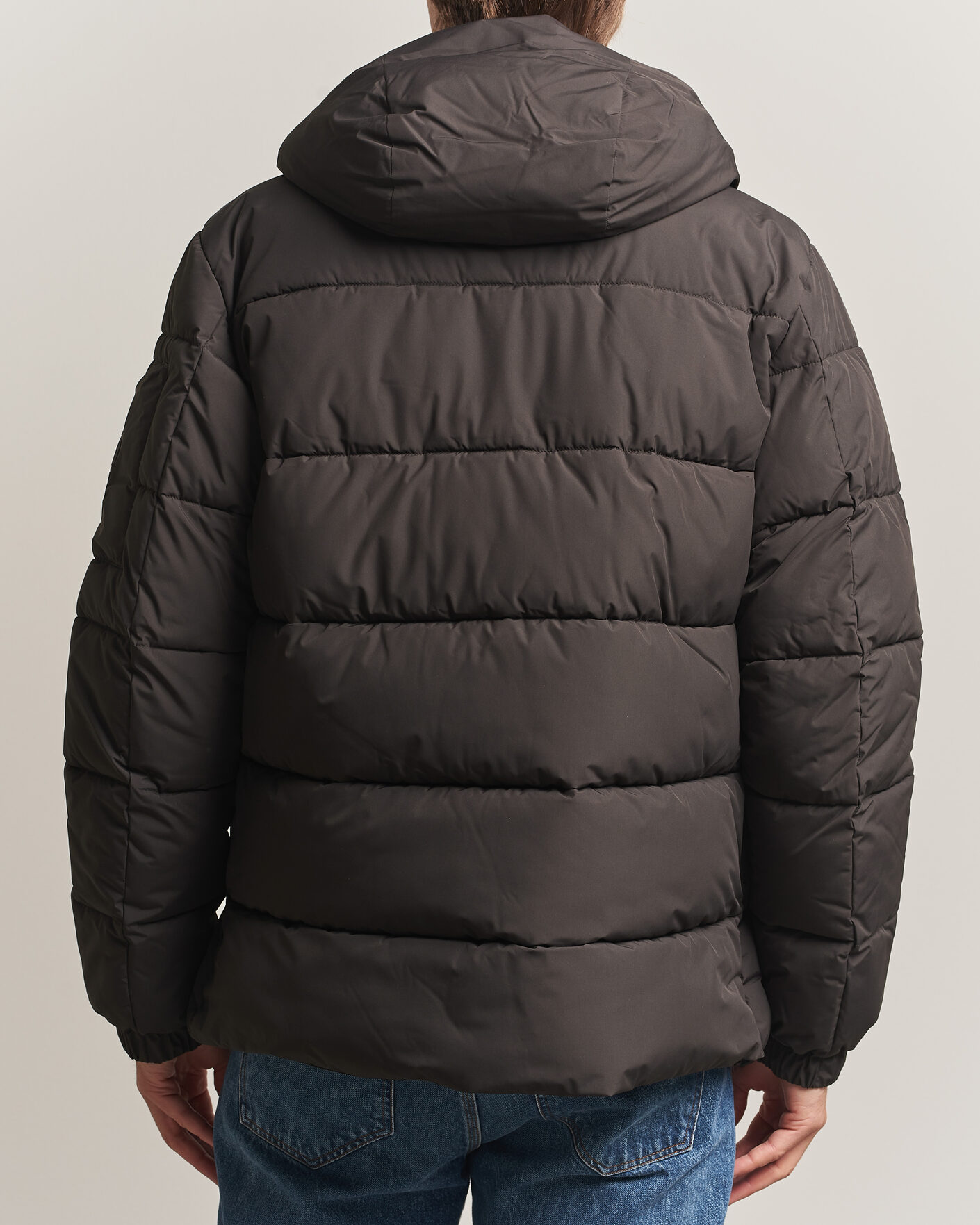 Men | Coats & Jackets | Save The Duck | Espel Short Arctic Parka Brown Black