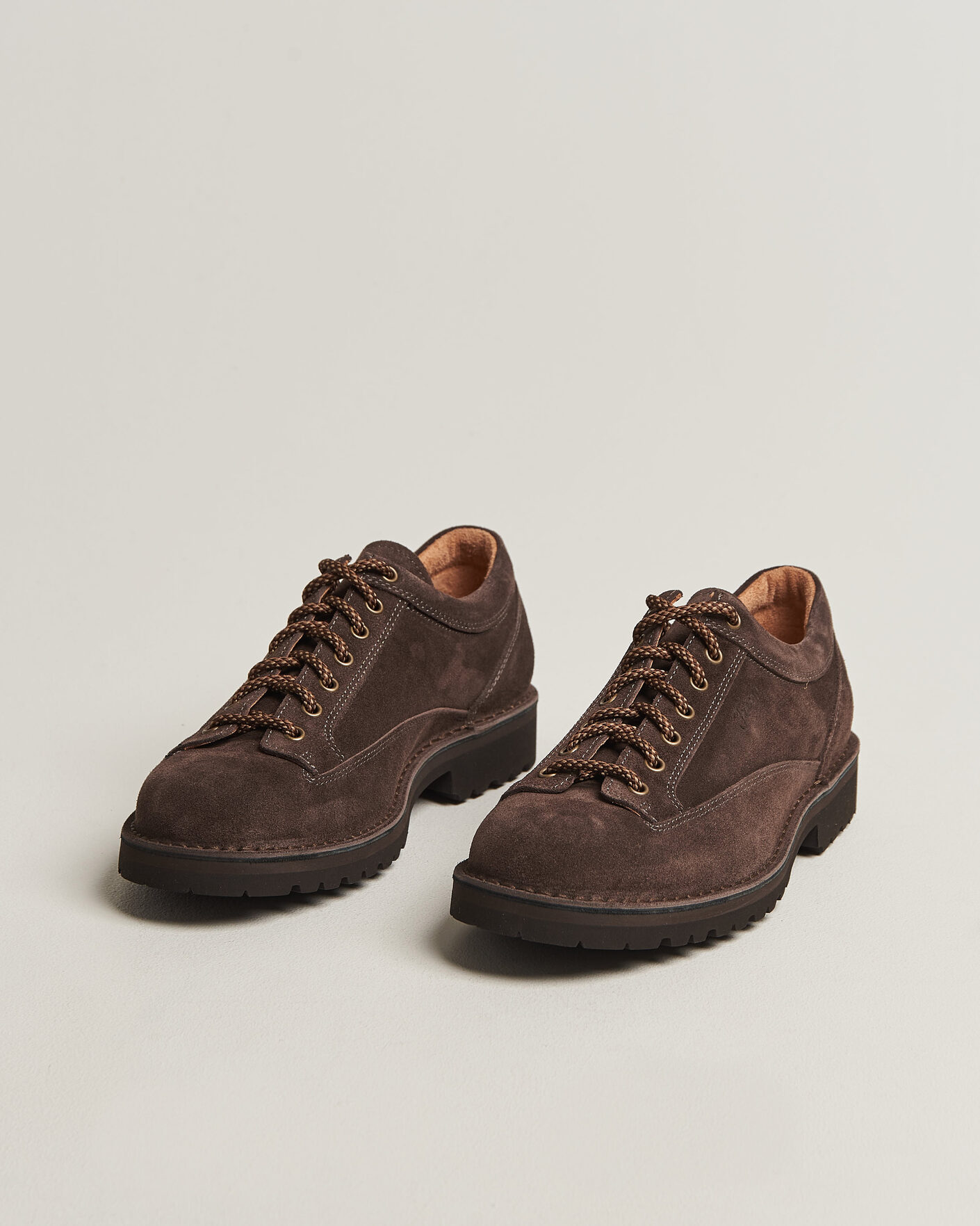 フランス　ヴィンテージ　ローブ Fracap Explorer Low Boot Dark Brown at CareOfCarl.com