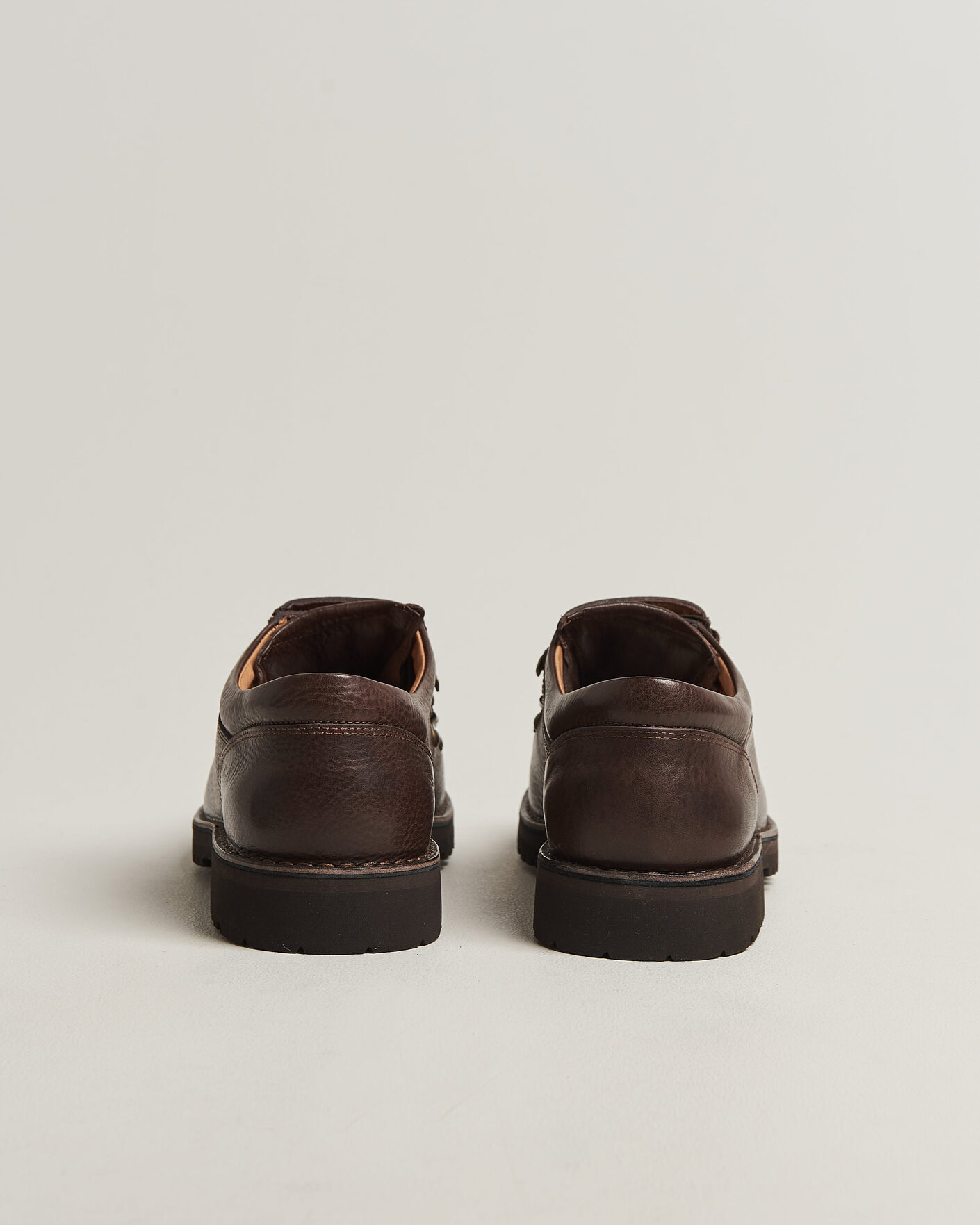 Men | Boots | Fracap | M121 Low Grain Leather Boot Dark Brown