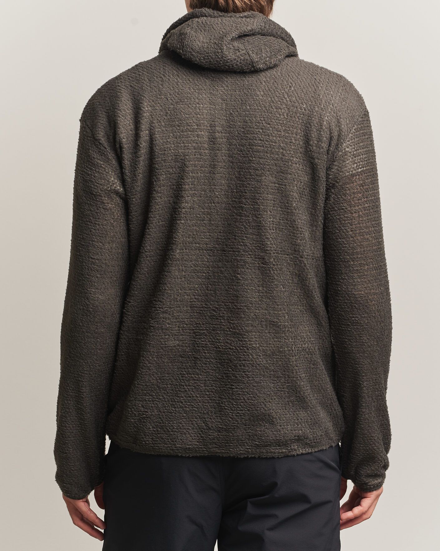 Men | Sweaters & Knitwear | Snow Peak | Alpha Direct 90 Hoodie Charcoal