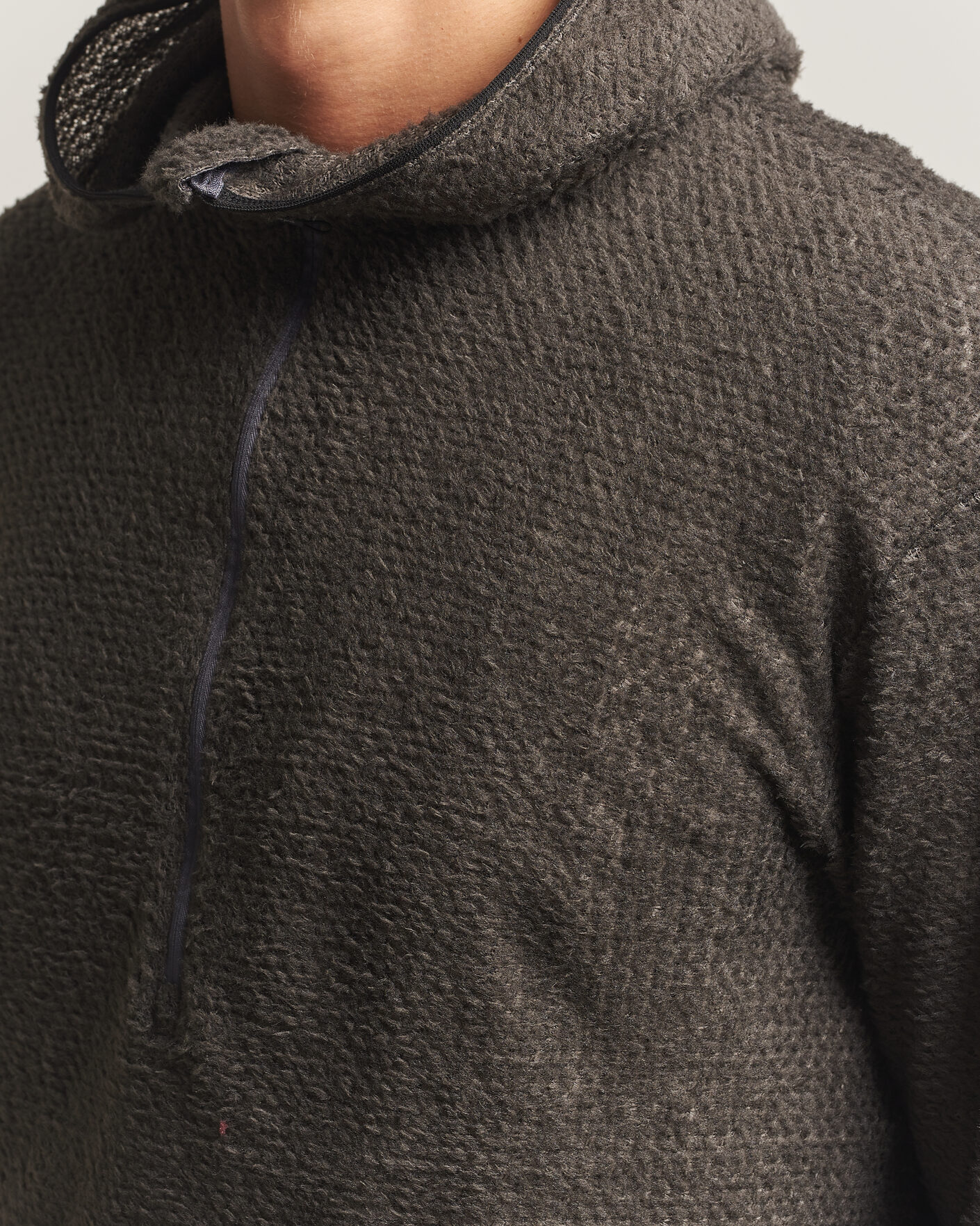 Men | Sweaters & Knitwear | Snow Peak | Alpha Direct 90 Hoodie Charcoal