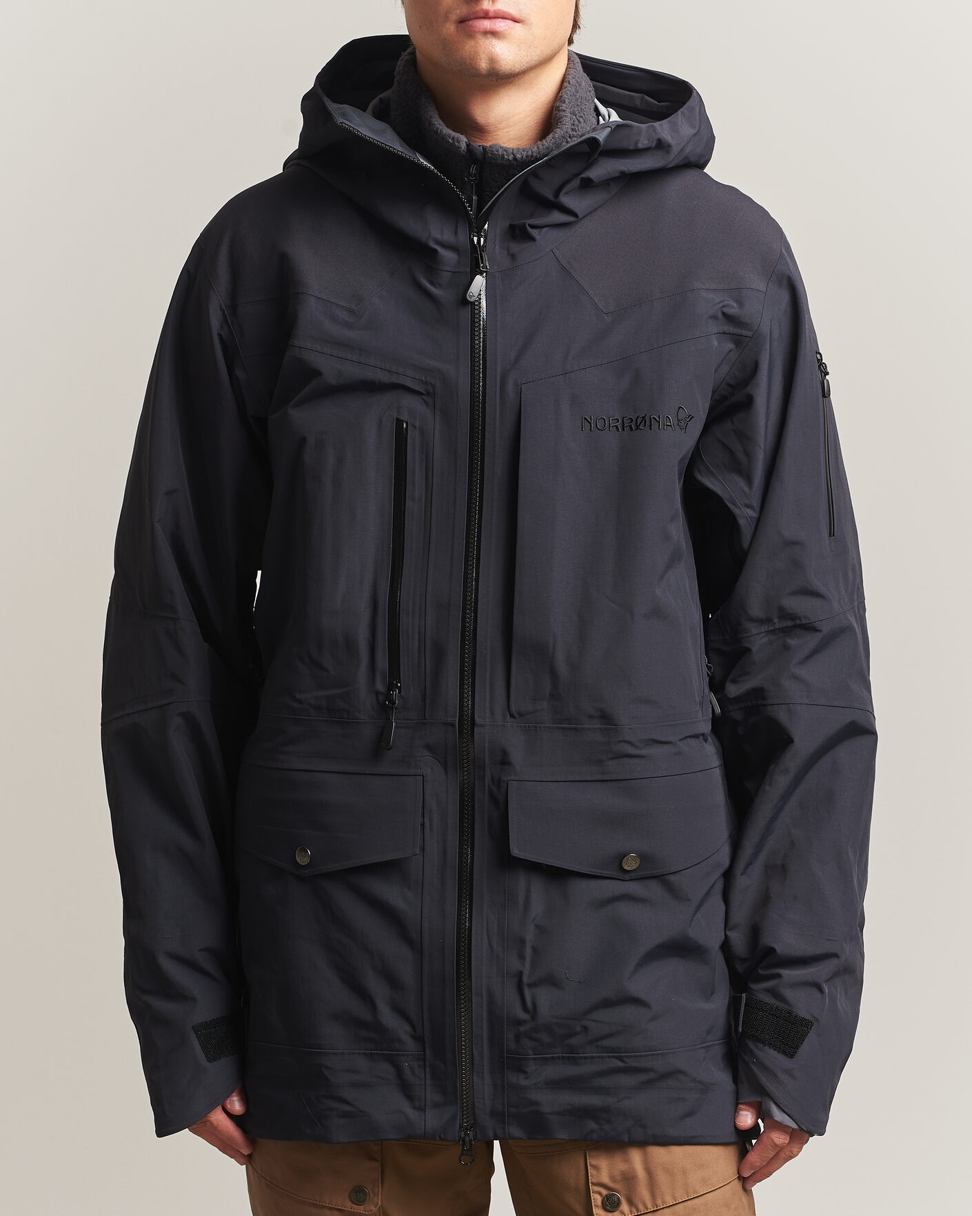 Men | Coats & Jackets | Norrøna | Tamok Dri3 Jacket Caviar Black