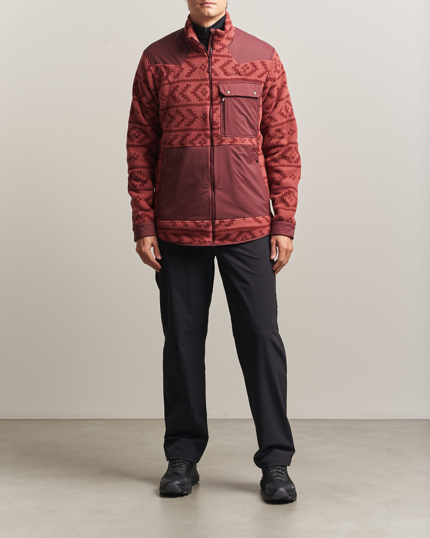 Men | Coats & Jackets | Norrøna | Tamok Warm3 Fleece Jacket Cowhide
