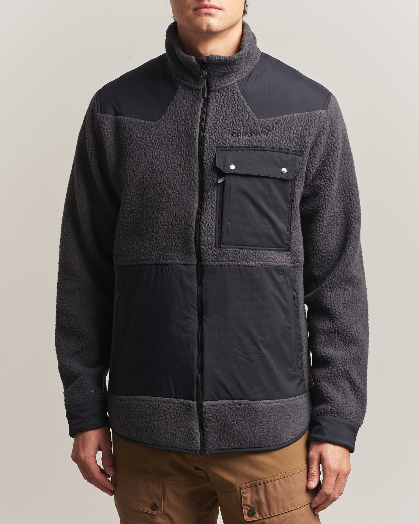 Men | Coats & Jackets | Norrøna | Tamok Warm3 Fleece Jacket Phantom