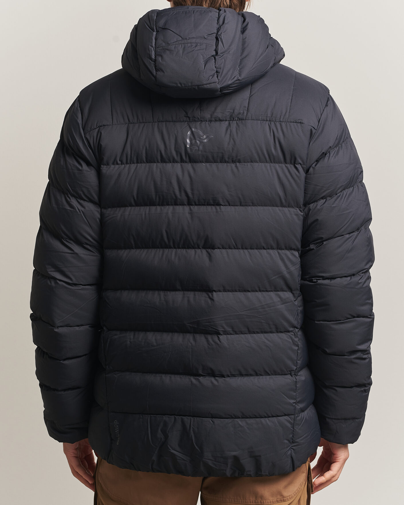 Men | Coats & Jackets | Norrøna | Femund Down 700 Zip Hood Caviar Black