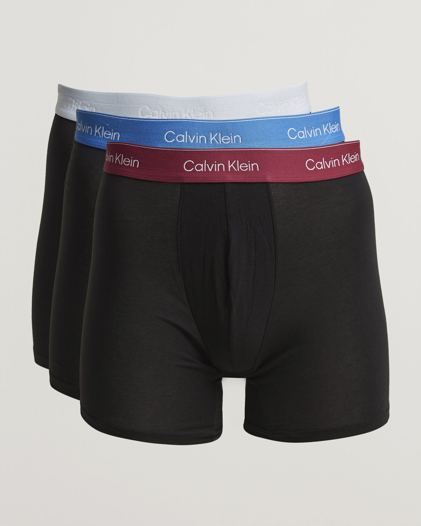 Men | Underwear & Socks | Calvin Klein | 3-Pack Icon Cotton Stretch Boxer Brief Black
