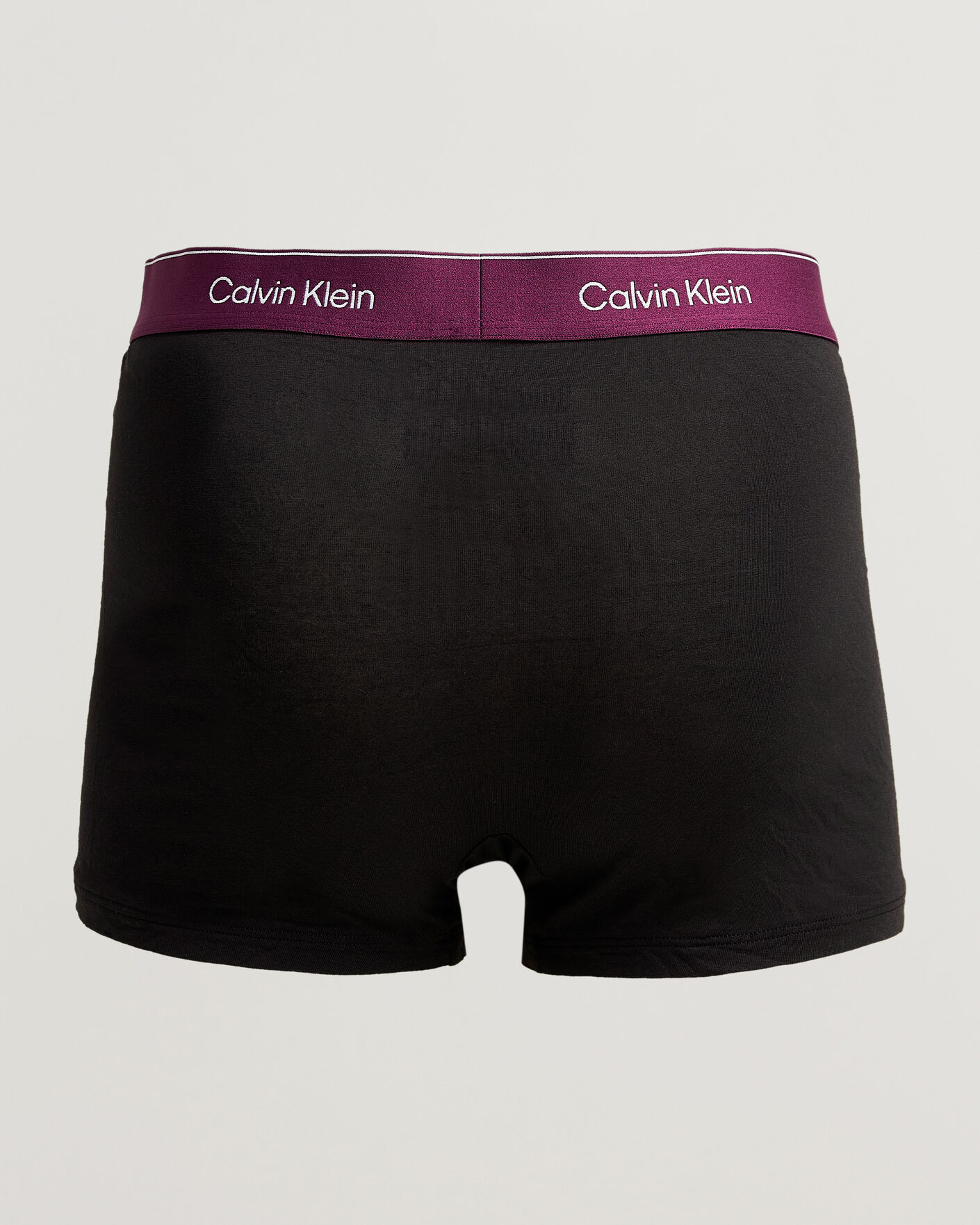 Men | Underwear & Socks | Calvin Klein | 5-Pack Icon Cotton Stretch Relaxed Trunk Black