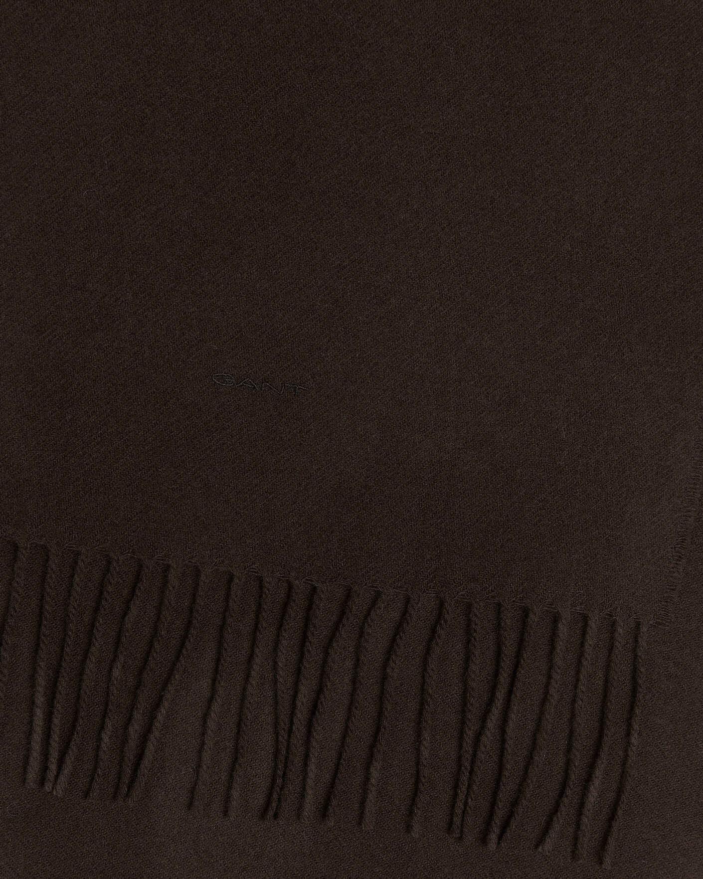 Men | Scarves | Gant | Wool Scarf Shadow Brown
