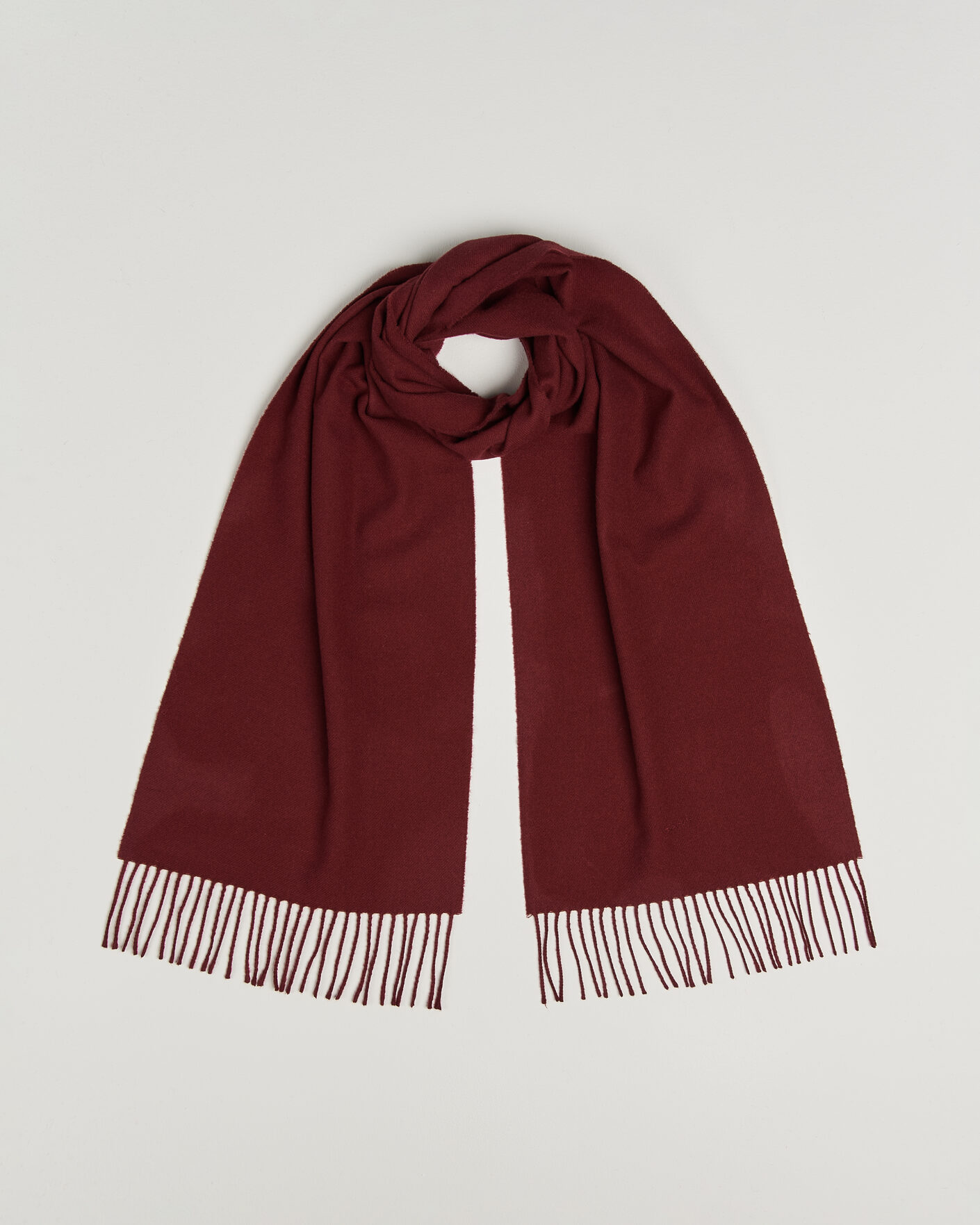 Men | Scarves | Gant | Wool Scarf Deep Grape Wine