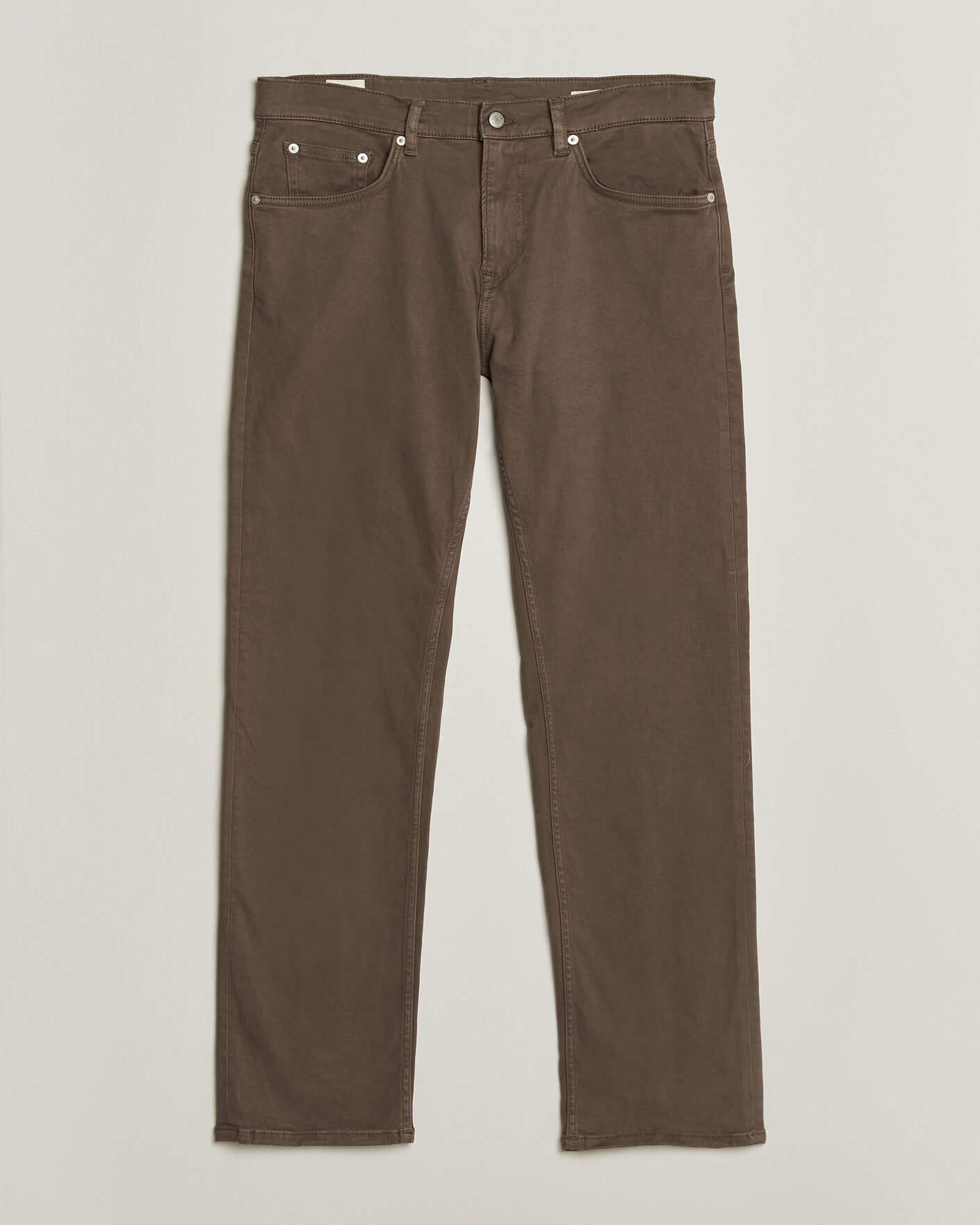 Men | Trousers | Gant | Regular Fit Moleskin 5-Pocket Pants Faded Taupe