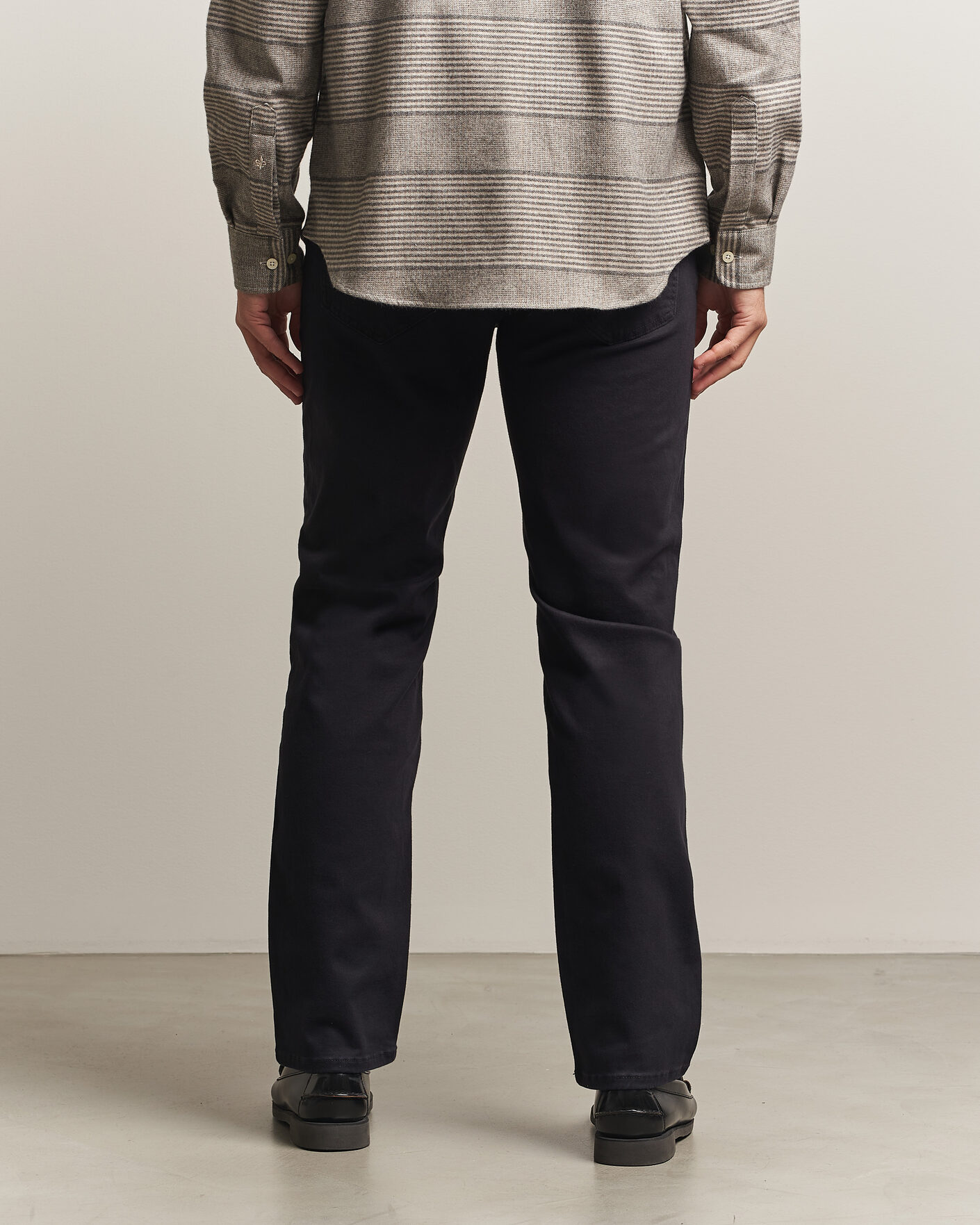 Men | Trousers | Gant | Regular Fit Moleskin 5-Pocket Pants Black