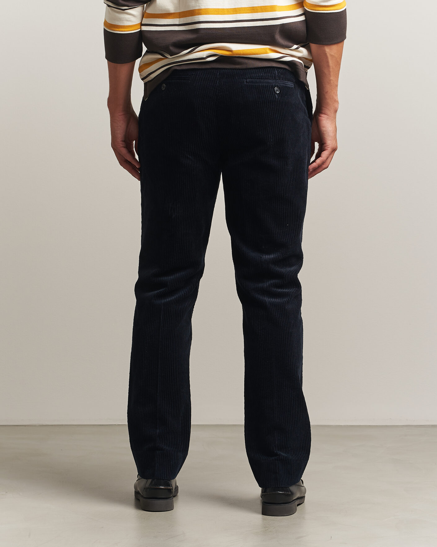 Men | Trousers | Gant | Corduroy Trousers Evening Blue