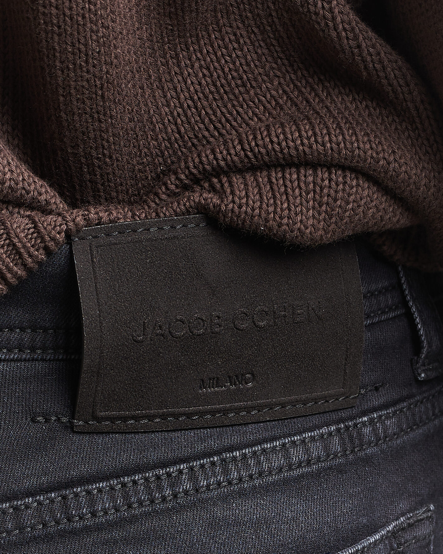 Men | Jeans | Jacob Cohën | Bard Slim Fit Stretch Jeans Washed Black