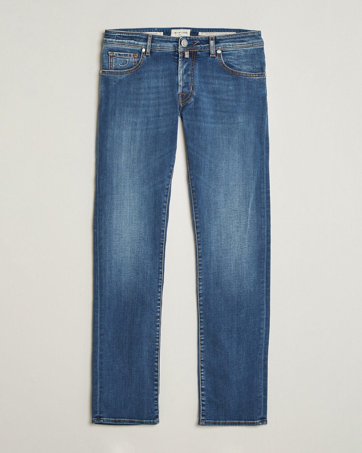 Men | Jeans | Jacob Cohën | Nick F1 Slim Fit Stretch Jeans Light Blue