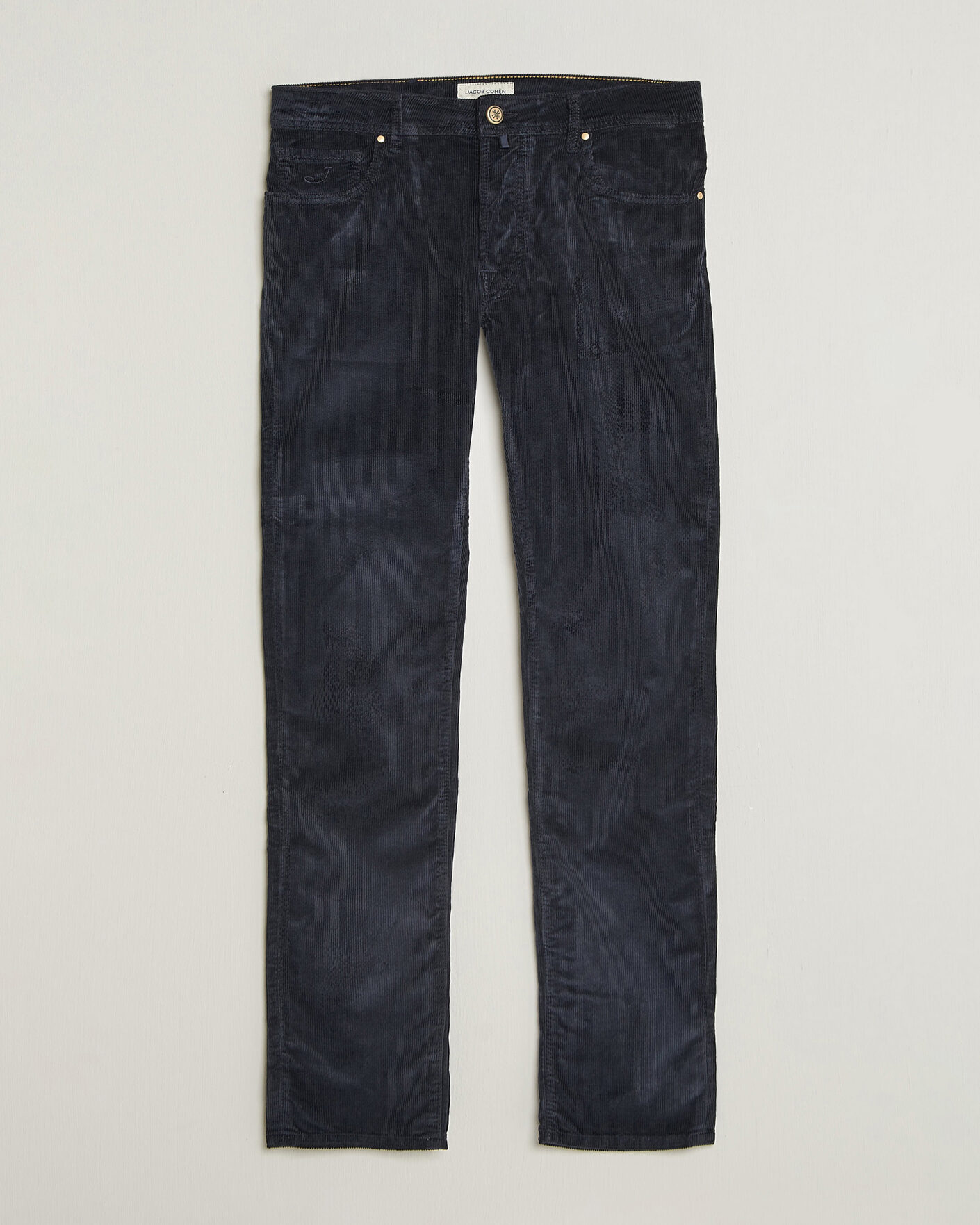 Jacob Cohën Bard 5-Pocket Medium Corduroy Trousers Navy at