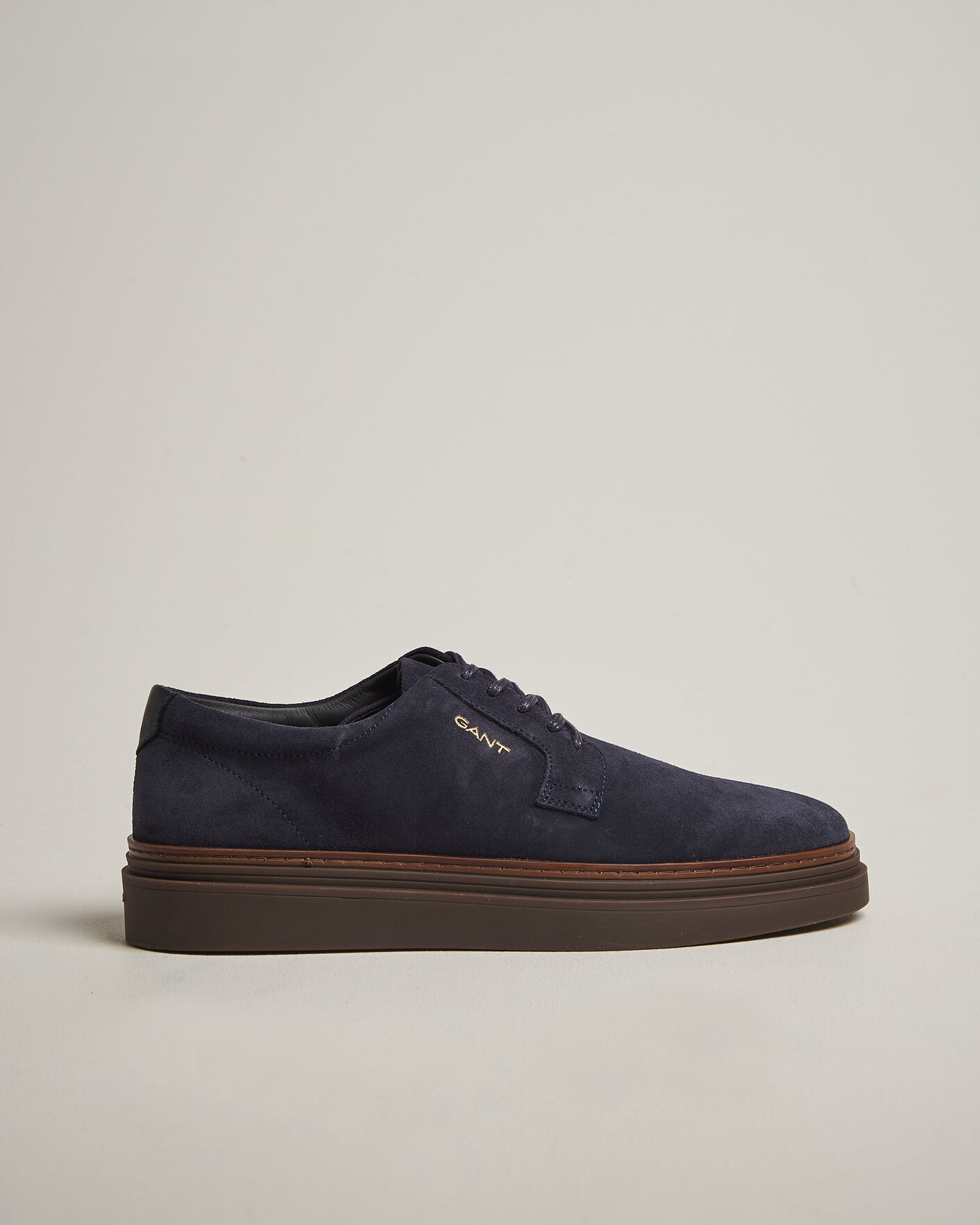 Men | Sneakers | Gant | Kinzoon Suede Derby Sneaker Marine