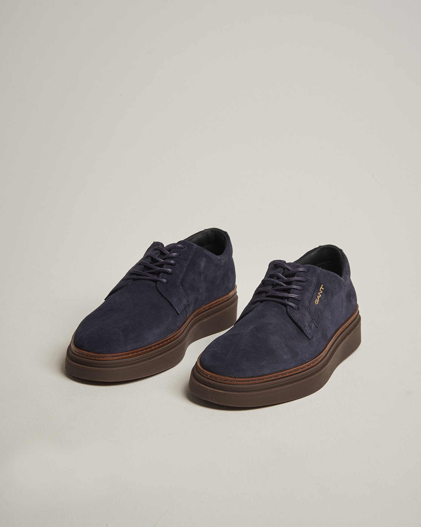 Men | Sneakers | Gant | Kinzoon Suede Derby Sneaker Marine