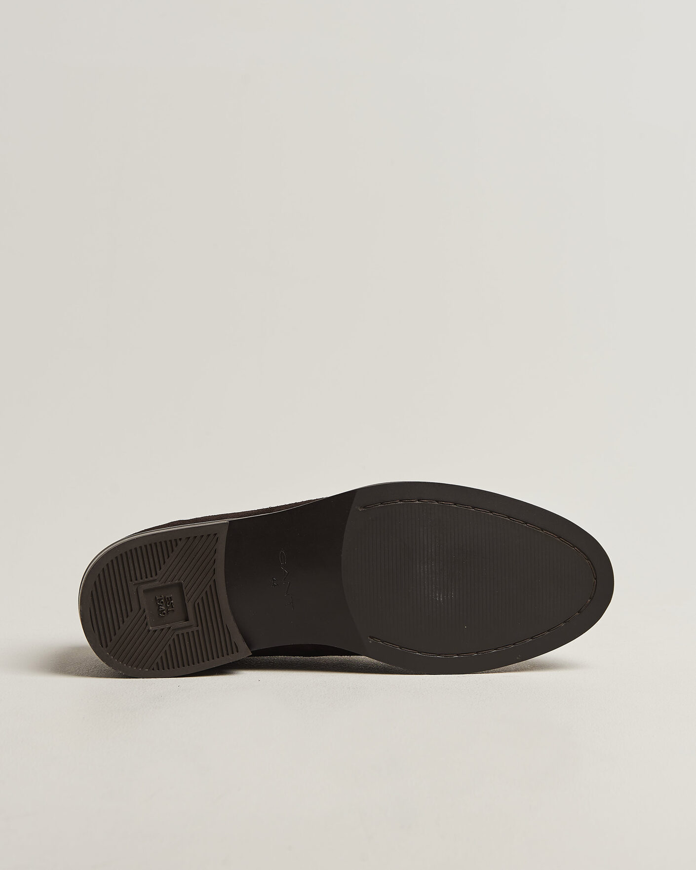 Men | Brogues | Gant | Bidford Suede Brogues Dark Brown