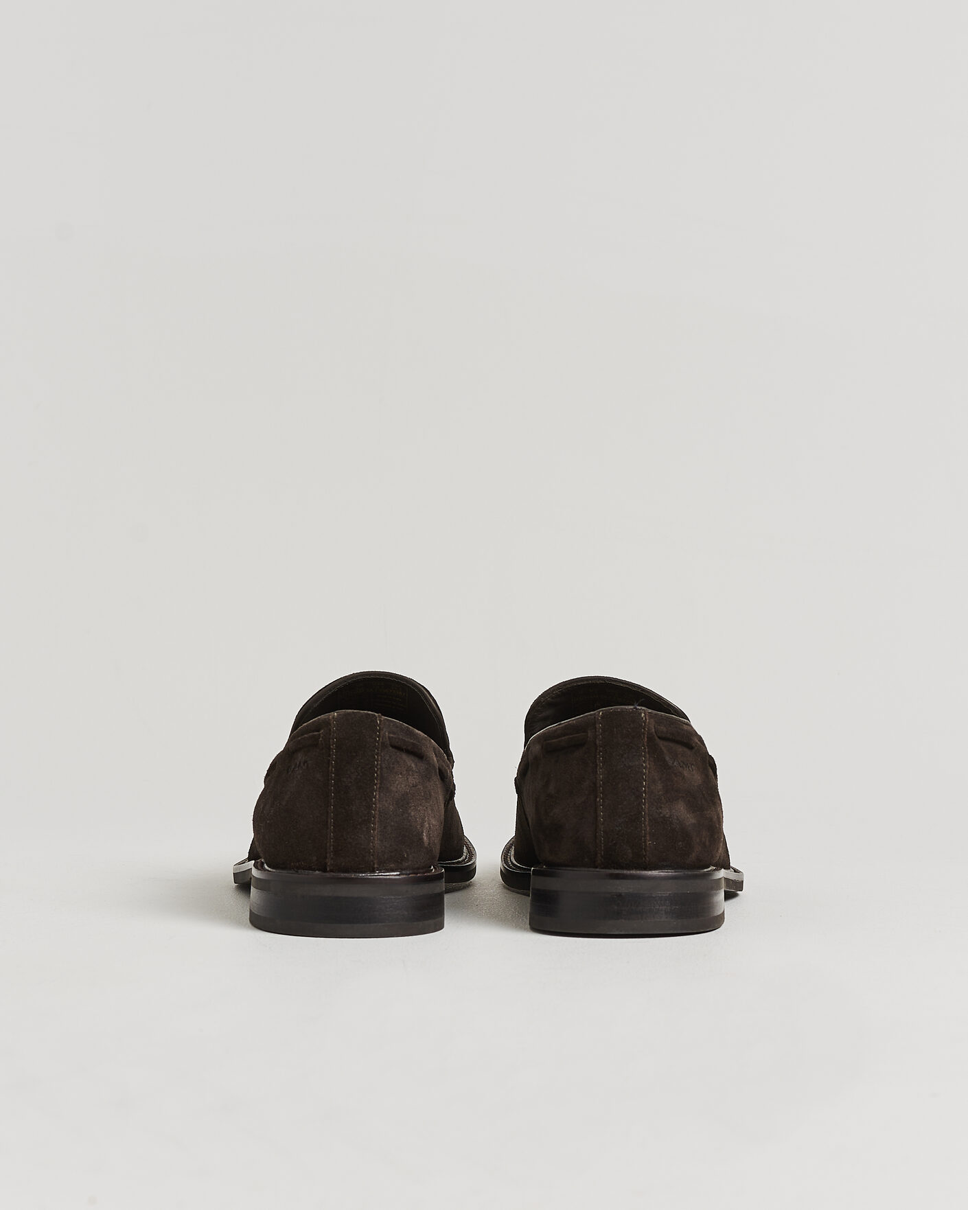 Men | Loafers | Gant | Lozham Suede Tassle Loafer Dark Brown