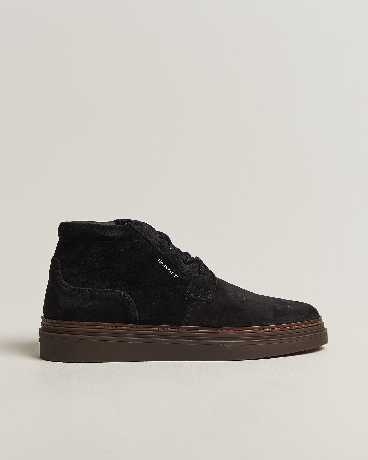 Men | Boots | Gant | Kinzoon Suede Chukka Boot Black