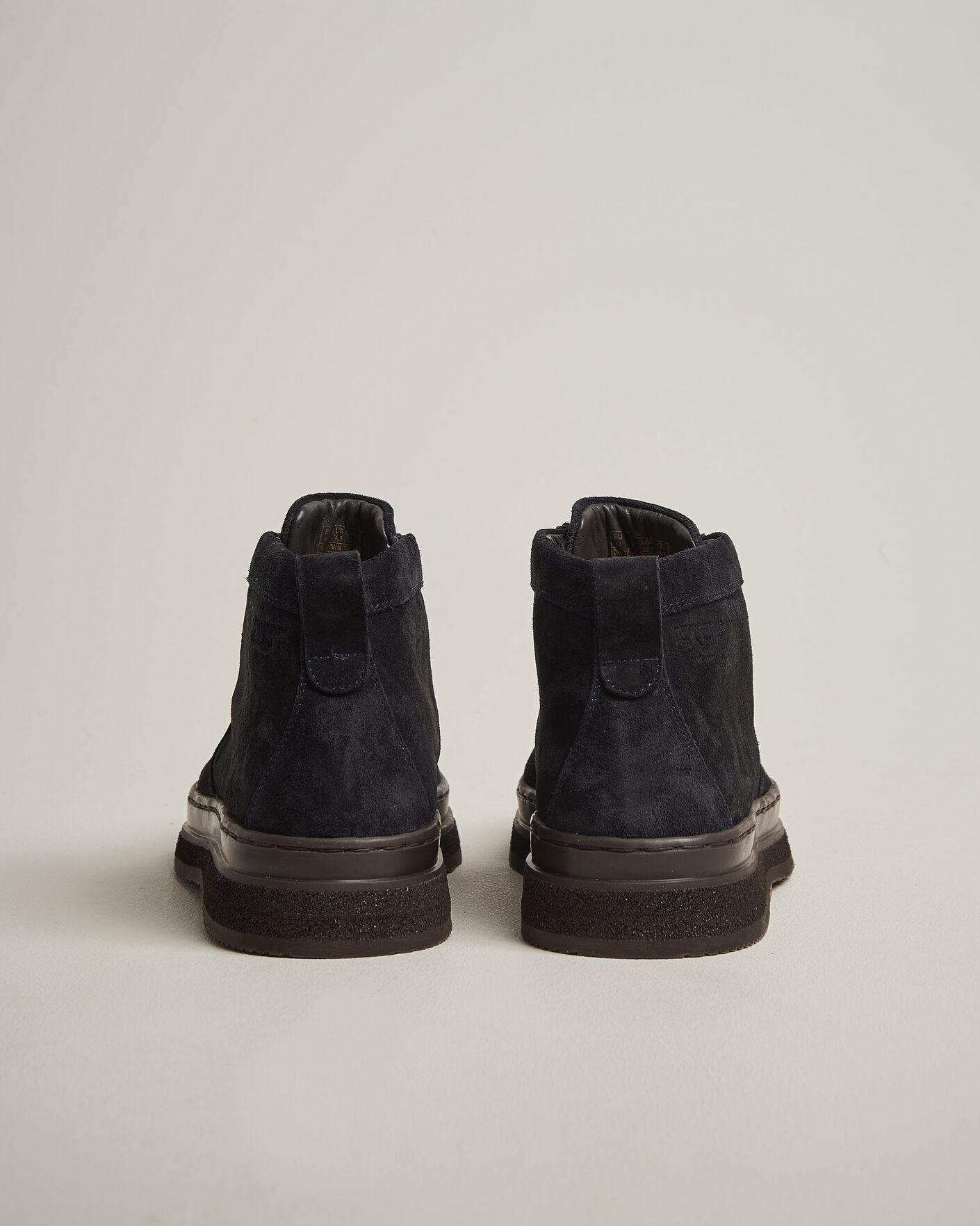 Men | Boots | Gant | Blistown Shearling Suede Moc Toe Boot Marine