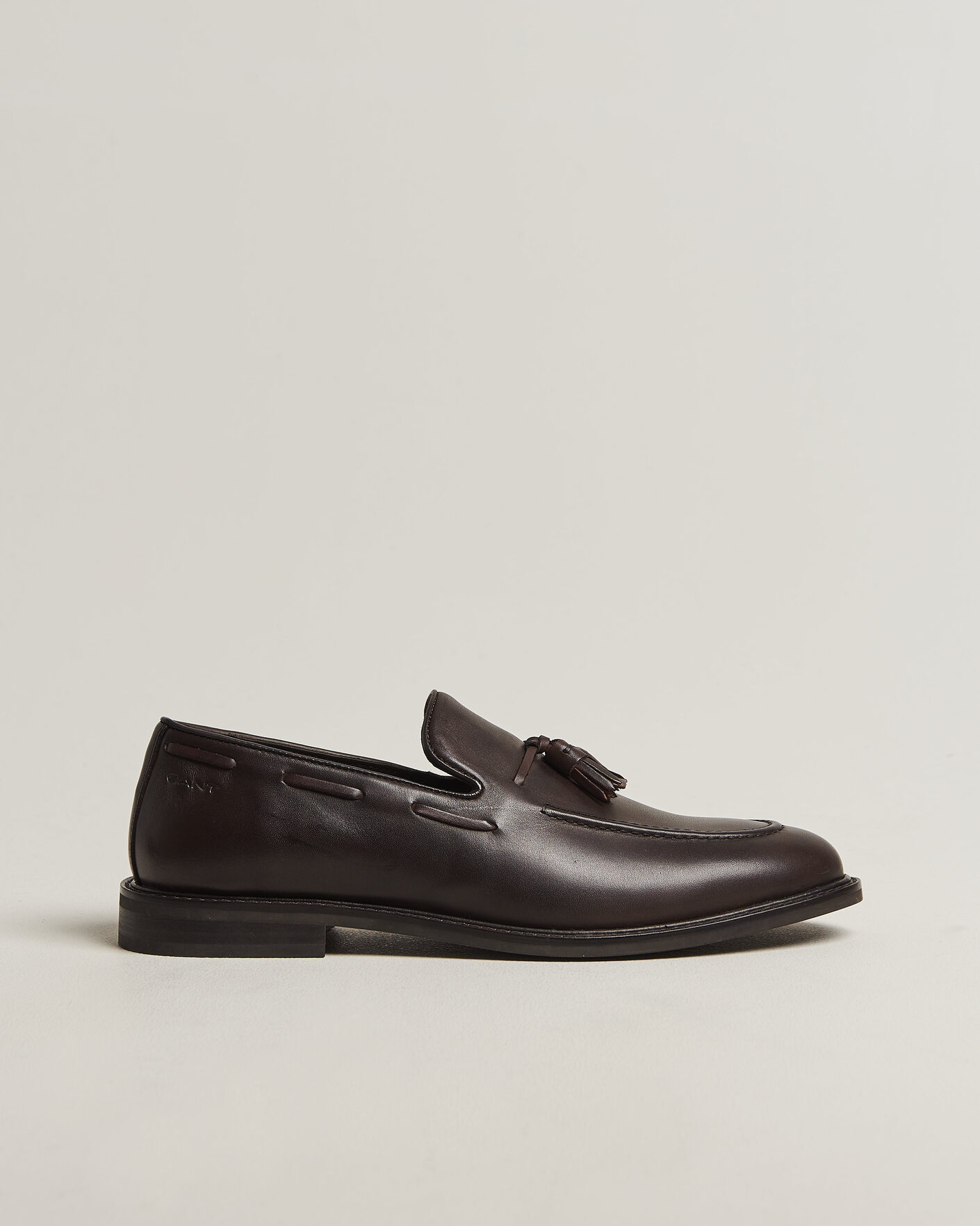 Men | Loafers | Gant | Lozham Leather Tassle Loafer Dark Brown