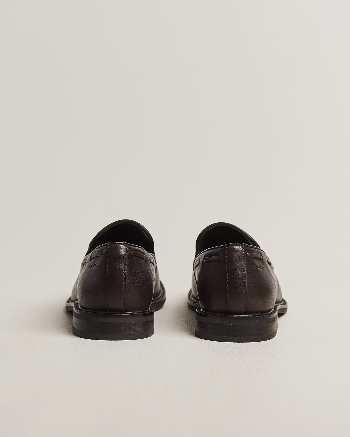 Men | Loafers | Gant | Lozham Leather Tassle Loafer Dark Brown