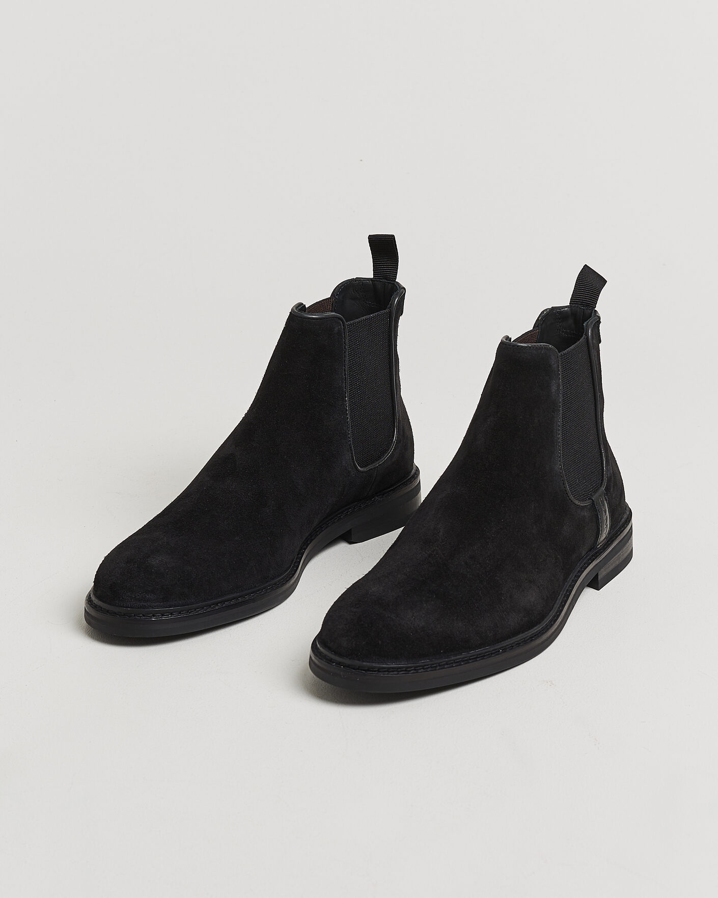Men | Boots | Gant | Bidford Suede Chelsea Boot Black