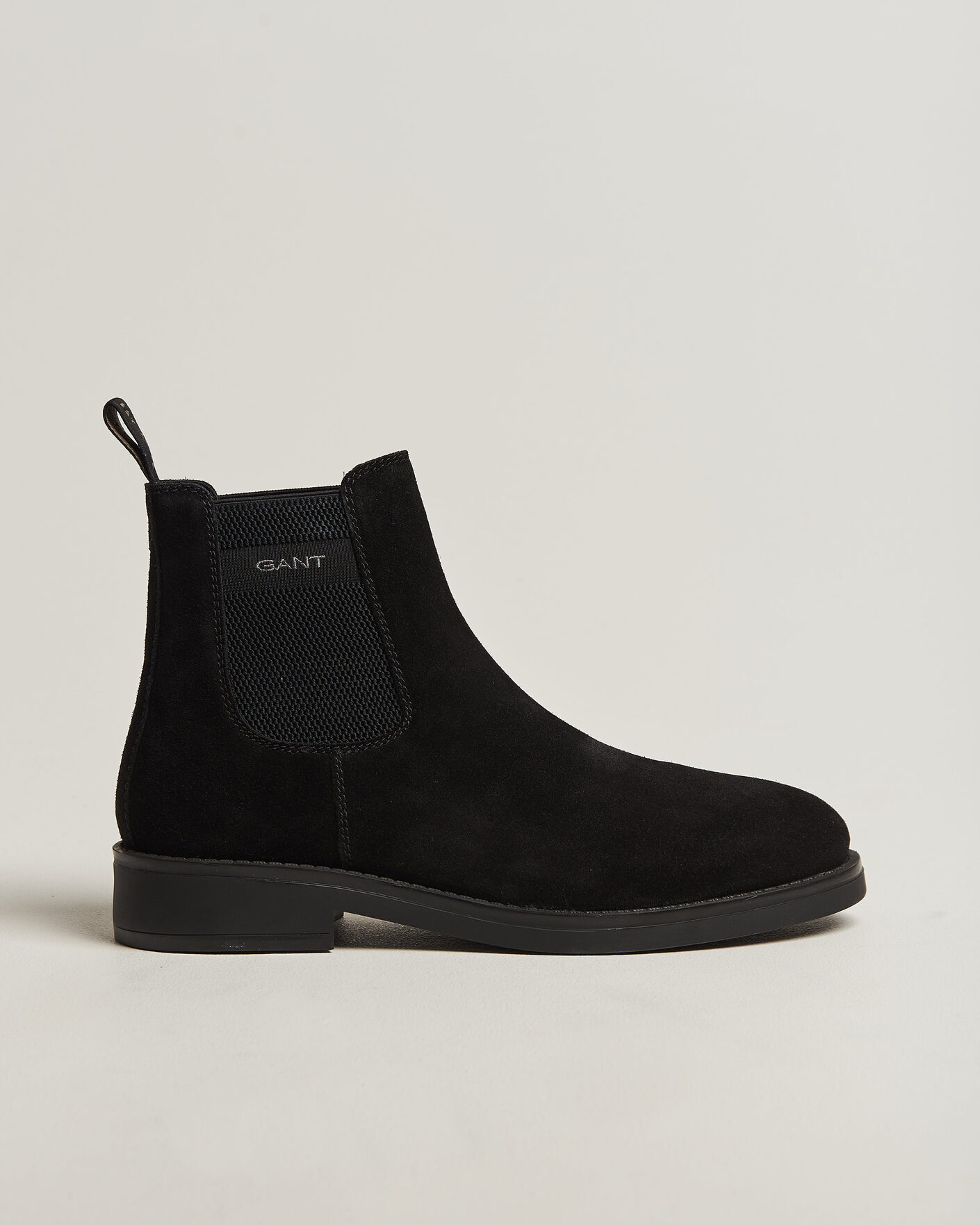 Men | Boots | Gant | Prepdale Suede Chelsea Boot Black