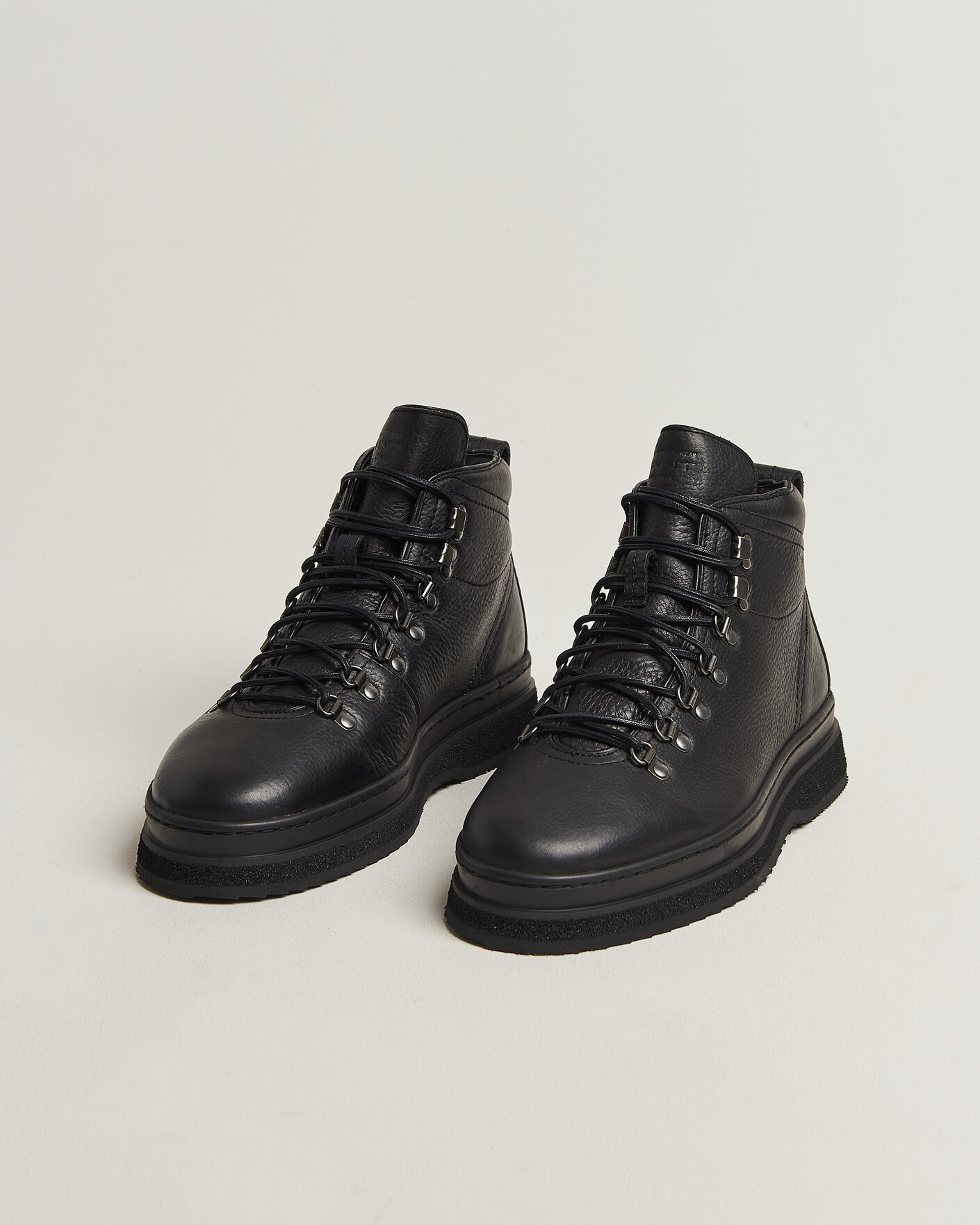 Men | Boots | Gant | Blistown Shearling Leather Boot Black