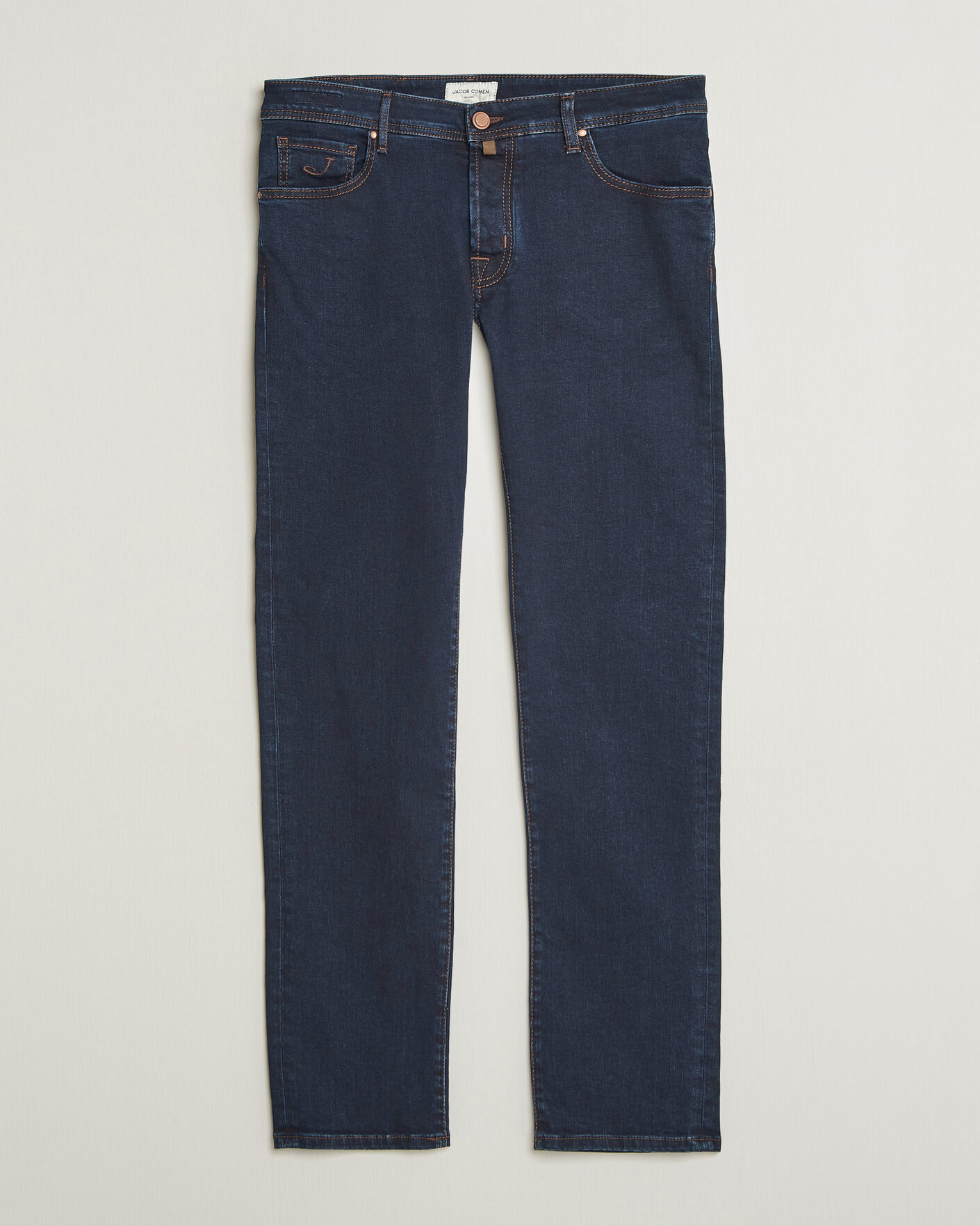 Men | Jeans | Jacob Cohën | Nick Slim Fit Rinse Wash Stretch Jeans Dark Blue