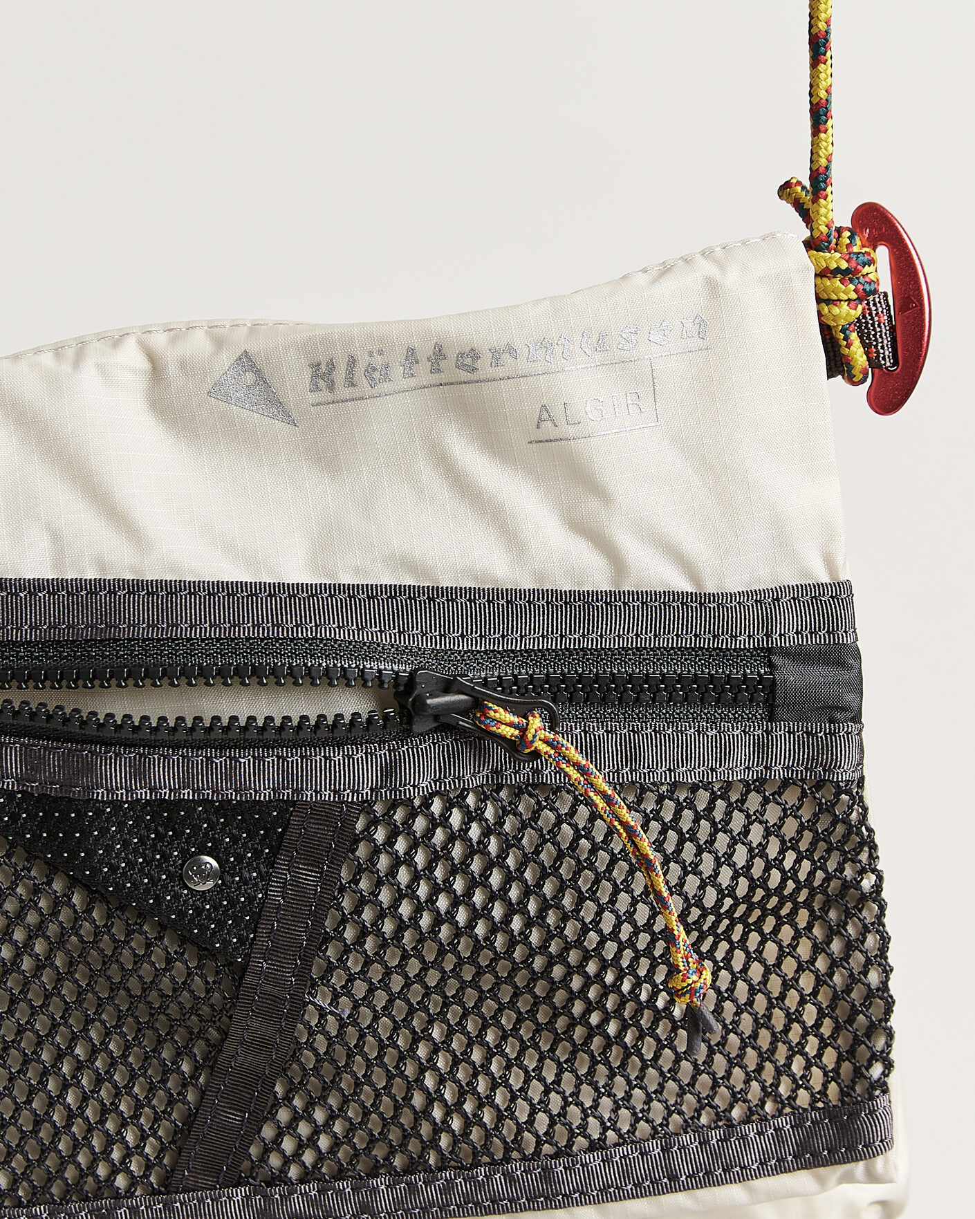 Men | Bags | Klättermusen | Algir Foldover Bag Putty Grey