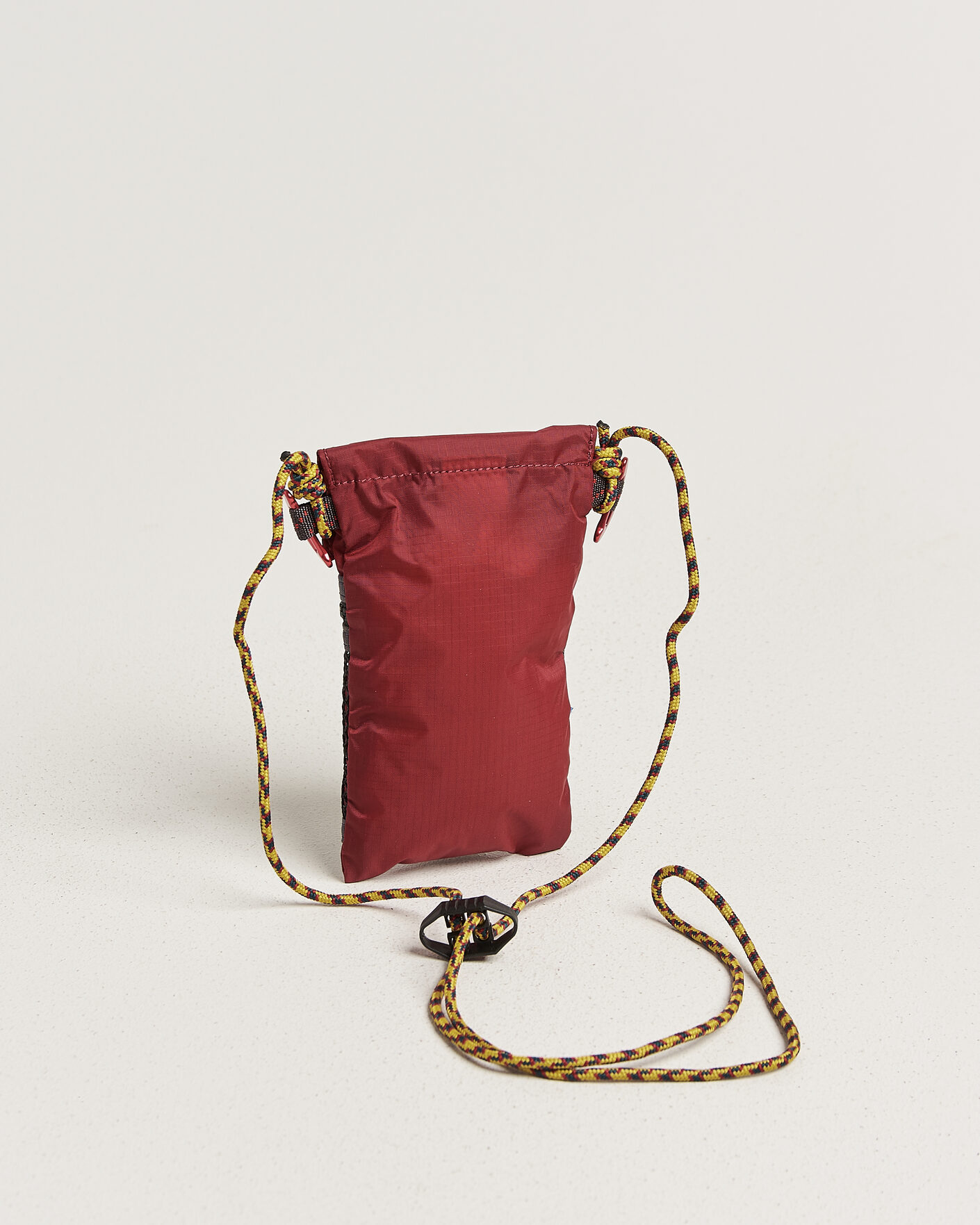 Men | Bags | Klättermusen | Algir Lanyard Pocket Bag Burnt Russet