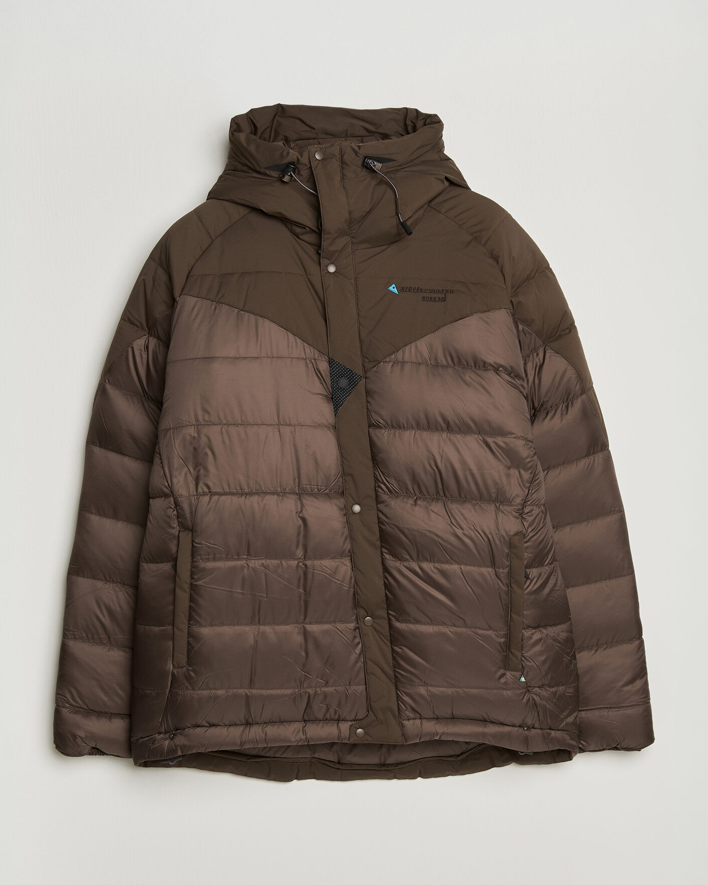 Men | Coats & Jackets | Klättermusen | Bore 3.0 Padded Jacket Slate Brown